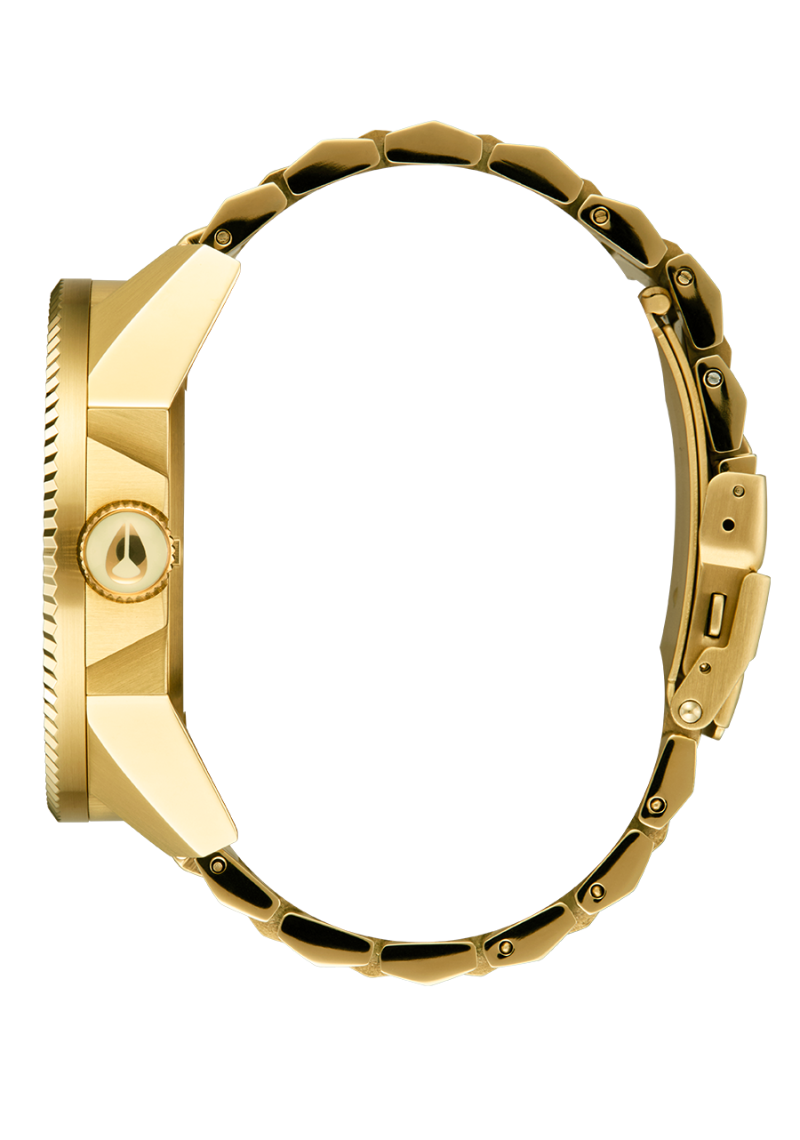 NIXON Corporal Stainless Steel - Gold / Turquoise / Gold Men's Watch | A3465345-00