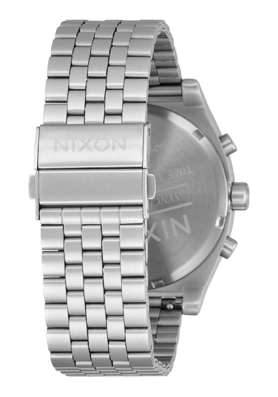 NIXON Time Teller Chrono - Chrome Black Chrome Sunray Unisex Watch | A9725266-00