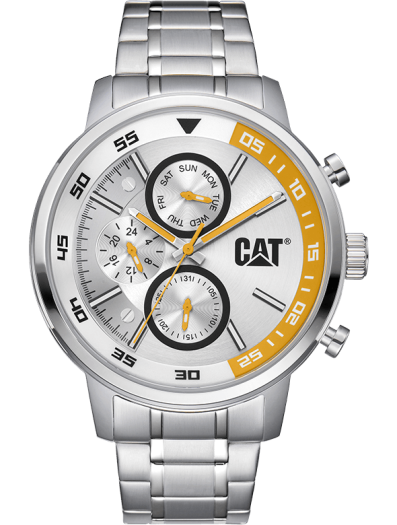 CAT Sail Multi Silver Multi Dial Lumi Sil Hands Bat Stainless Steel Men's Watch | AK.149.11.227