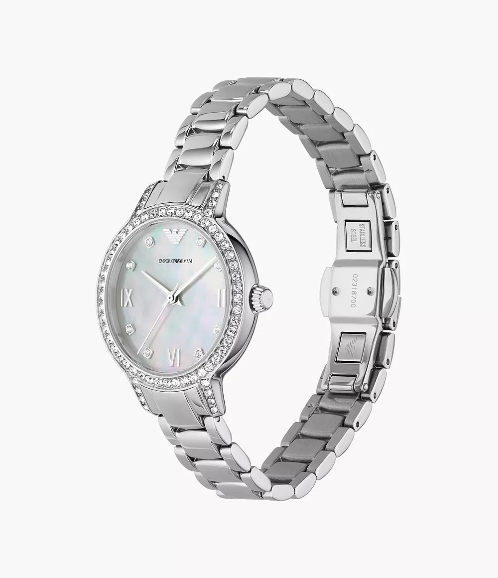 Emporio Armani Silver Dress Women's Watch | AR11484