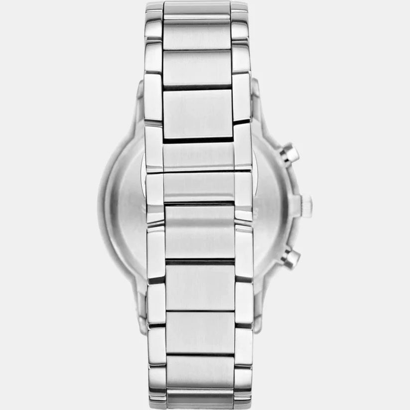 Emporio Armani Renato Sunray Dial and Silver Stainless Steel 43mm Men's Watch | AR2448