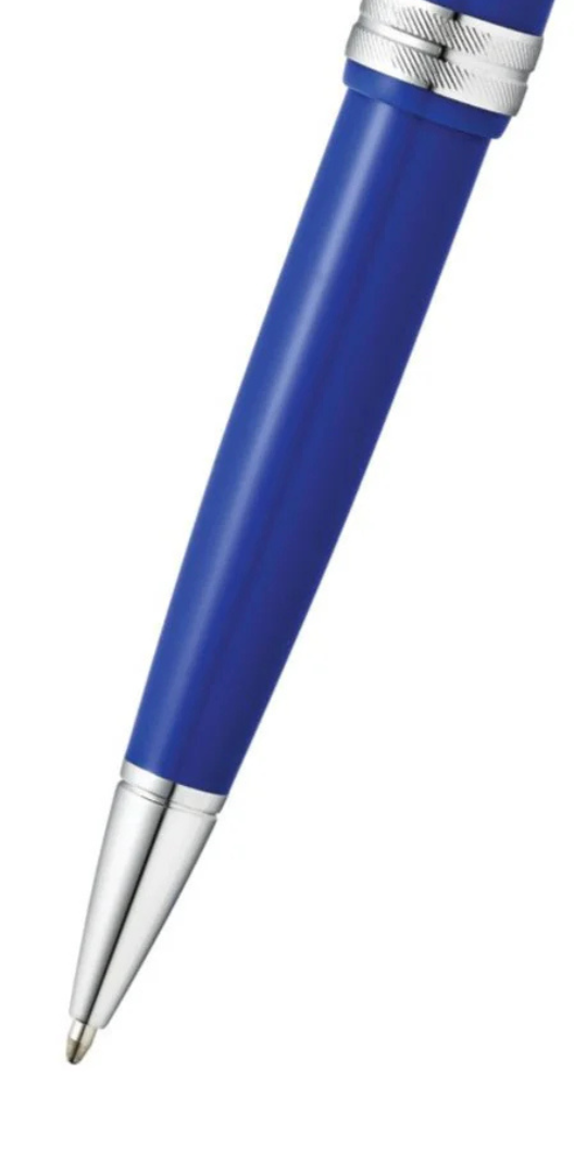 CROSS Bailey Light Polished Blue Resin Ballpoint Pen | AT0742-4
