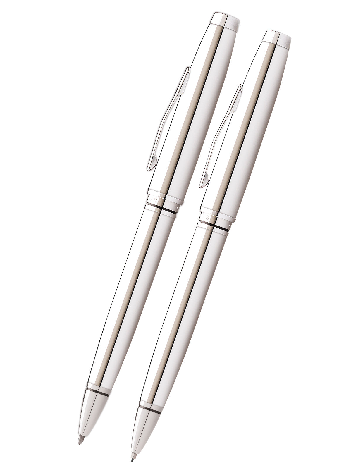 Coventry Polished Chrome Pen and Pencil Gift Set | AT0661-7