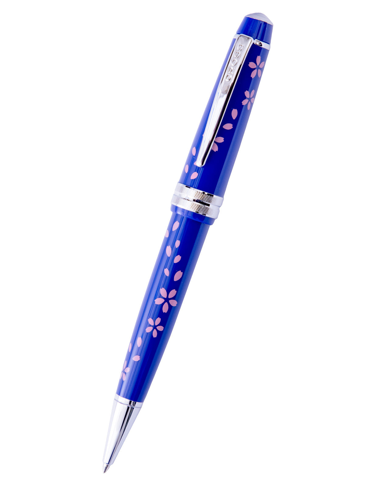 CROSS Bailey Light Cherry Blossom Glossy Blue Resin Ballpoint Pen | AT0742-16