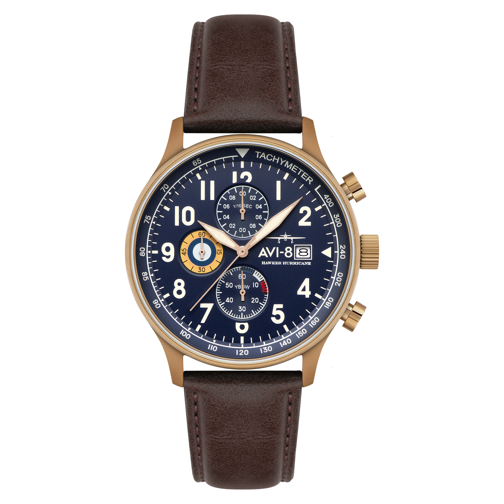 AVI-8 Hawker Hurricane Classic Chronograph Admiral Blue Av 4011 0O