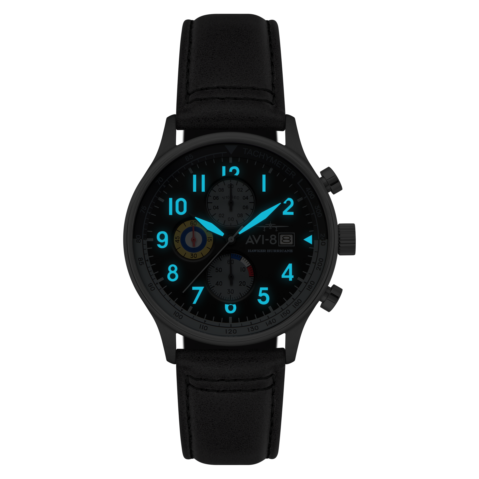 AVI-8 Classic Chronograph Grey Black