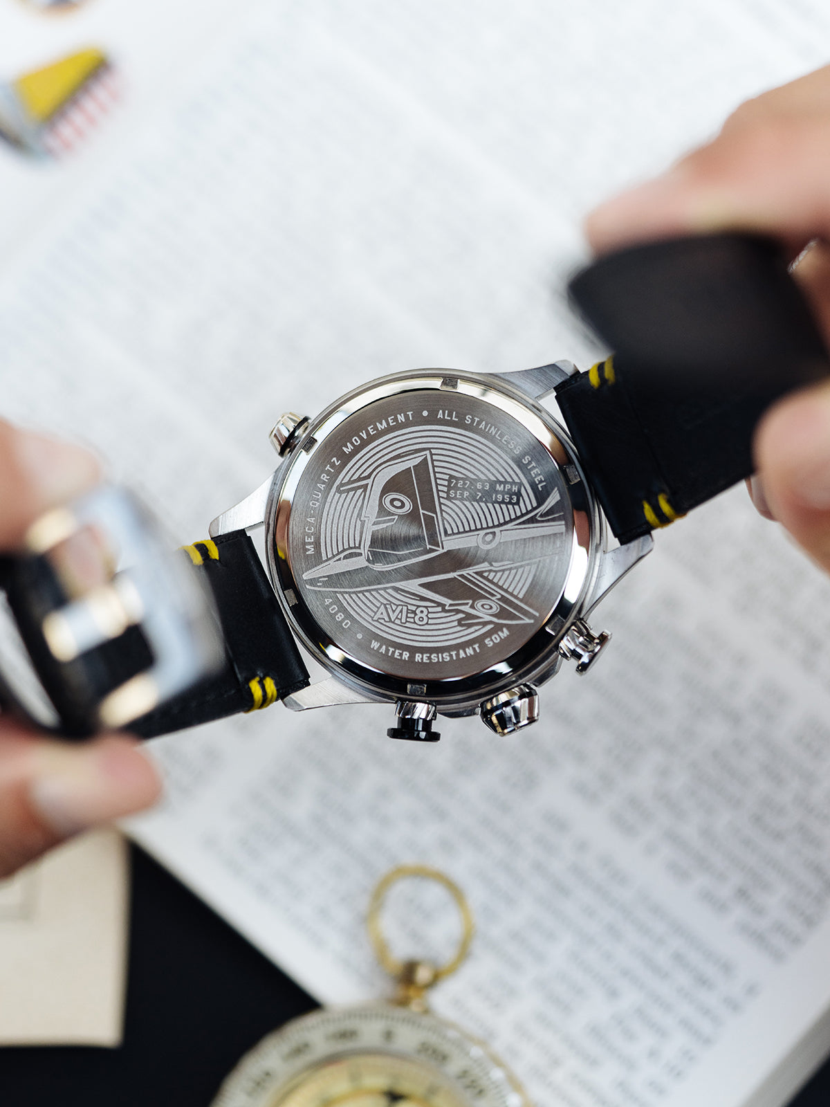 AVI-8 Duke Meca-Quartz Chronograph Halton