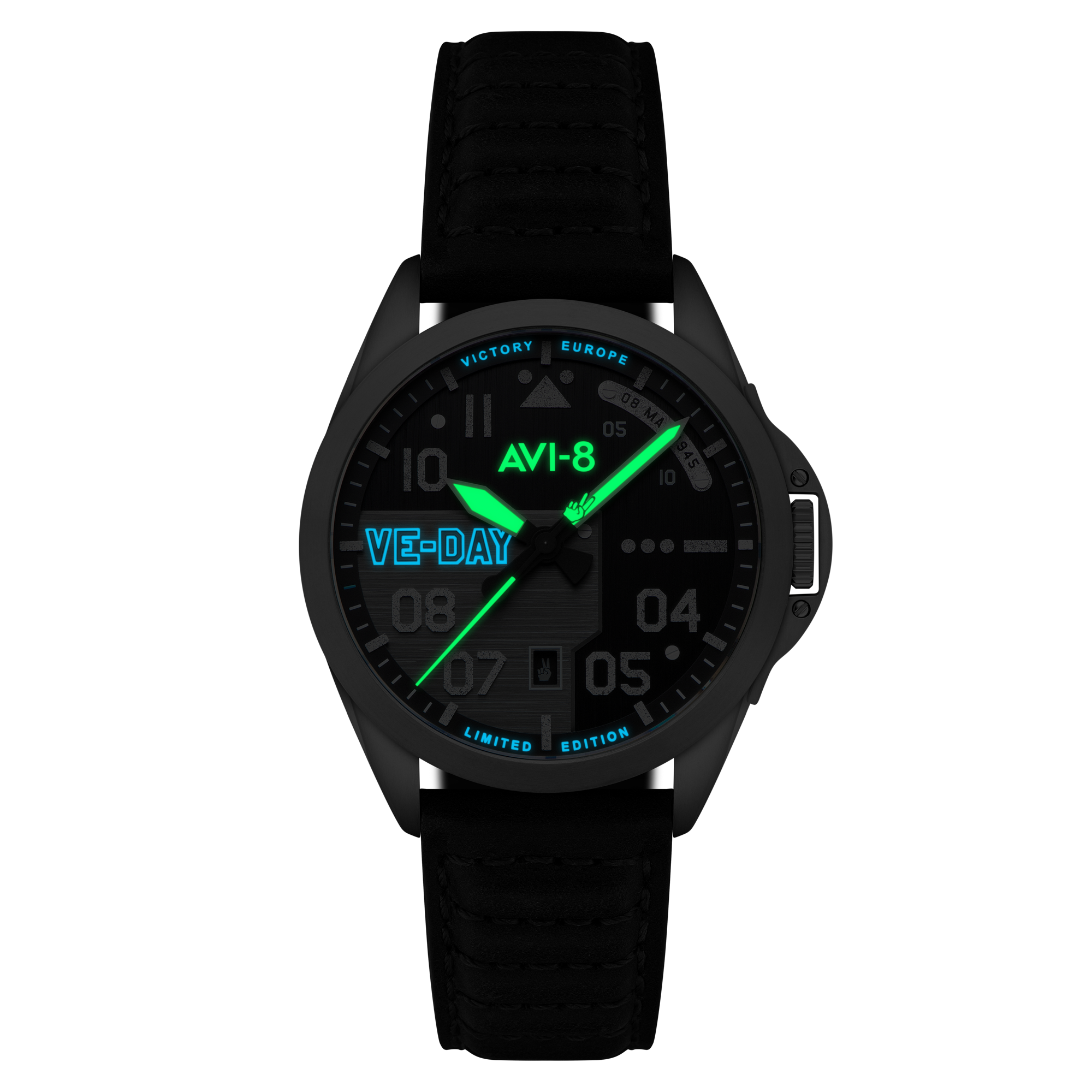 AVI-8 Patriot Automatic Ve-Day 80Th Limited Edition Victory Shadow