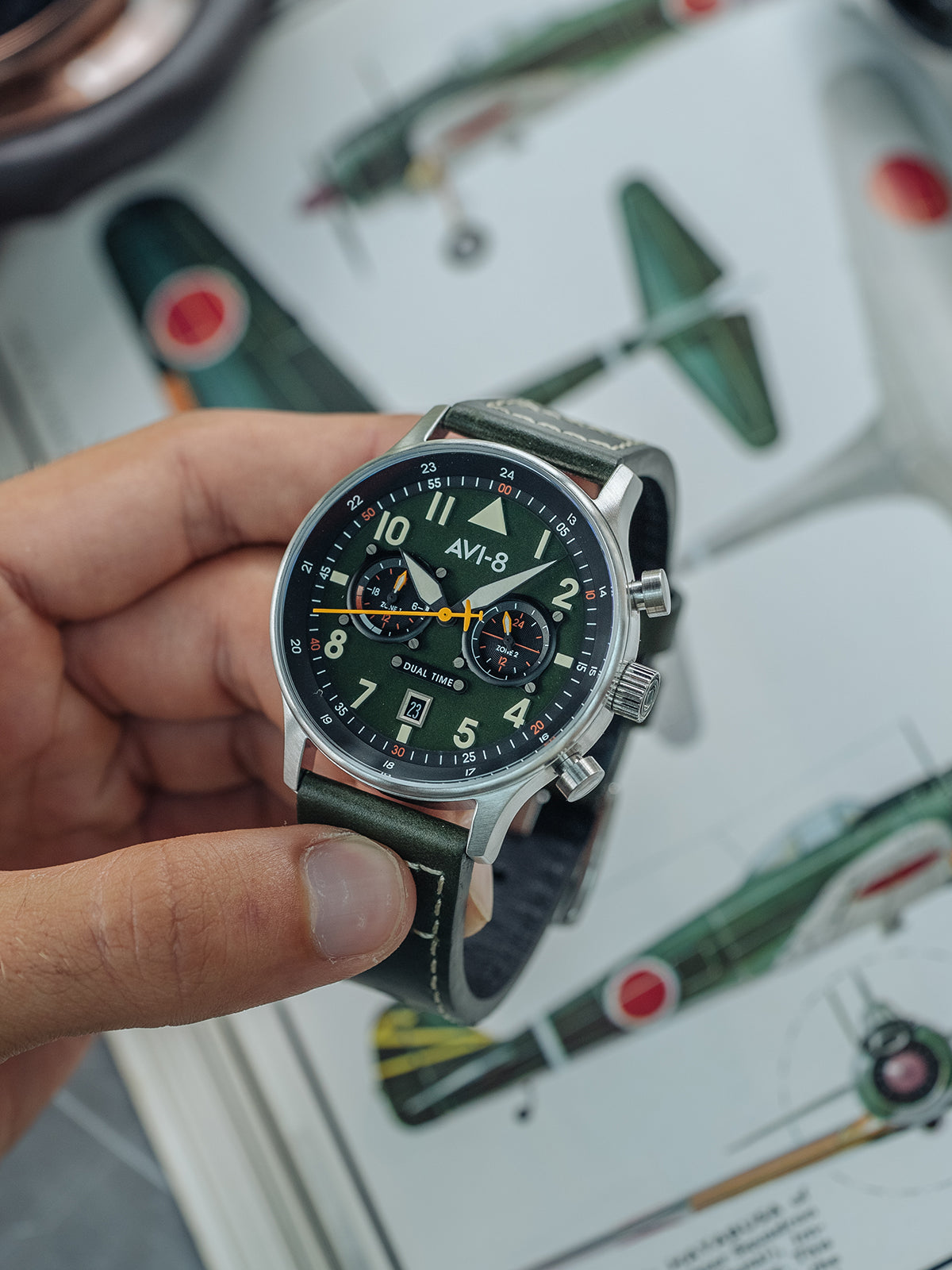AVI-8 Carey Dual Time Merville