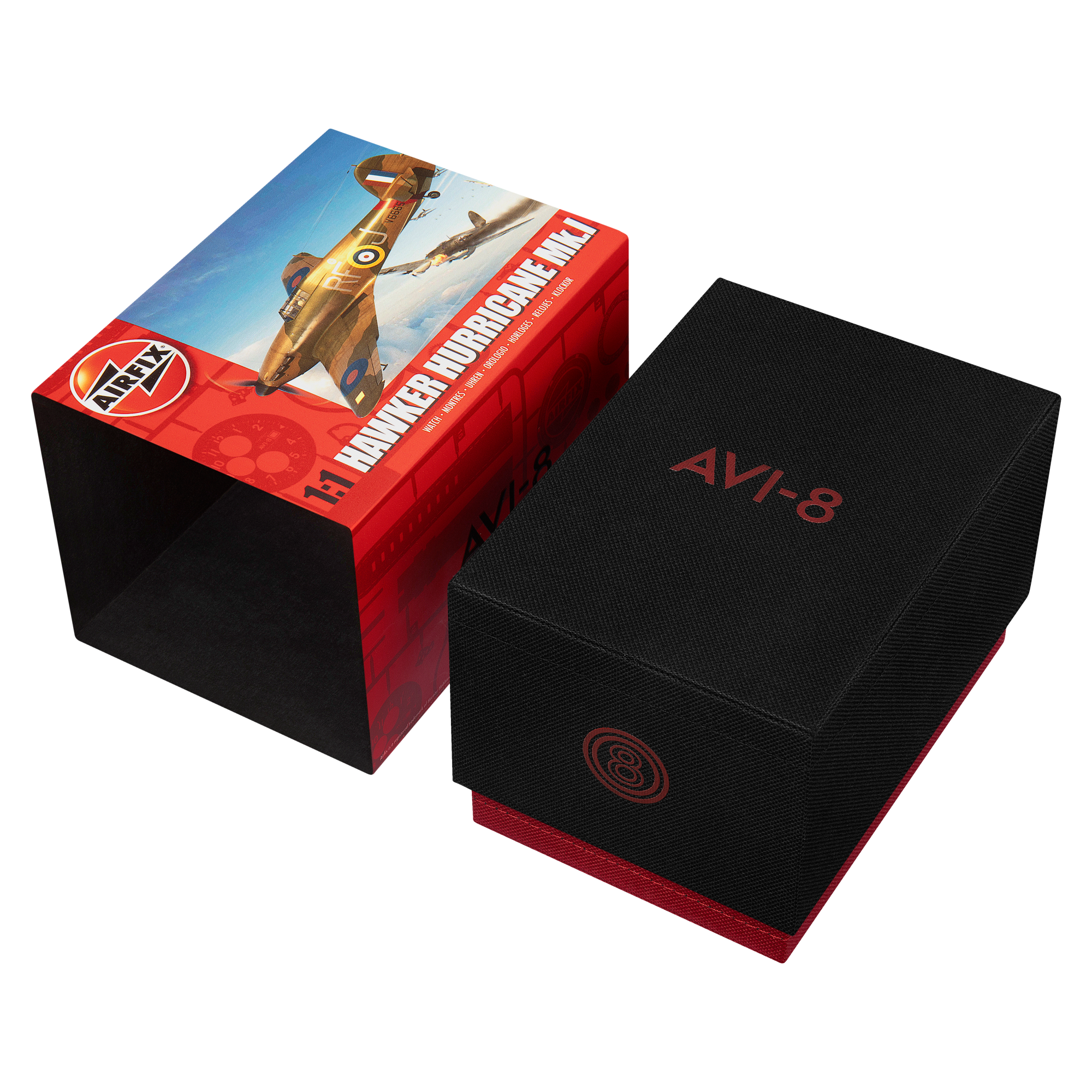 AVI-8 Carey Dual Time Airfix Edition Silver White