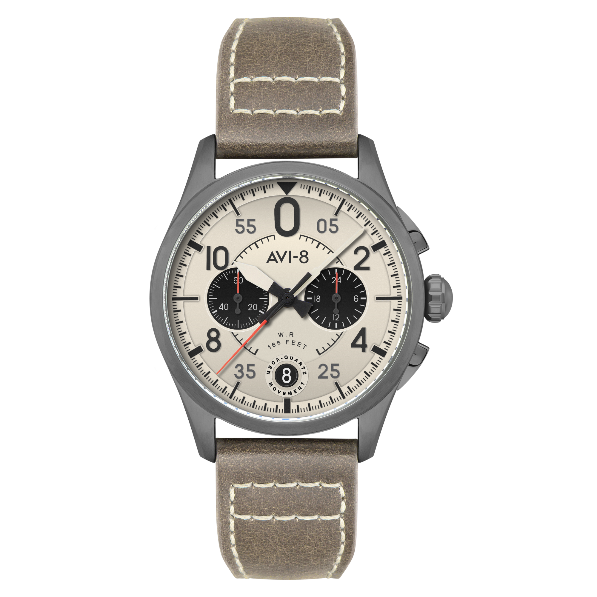 AVI-8 Lock Chronograph Ghost Grey
