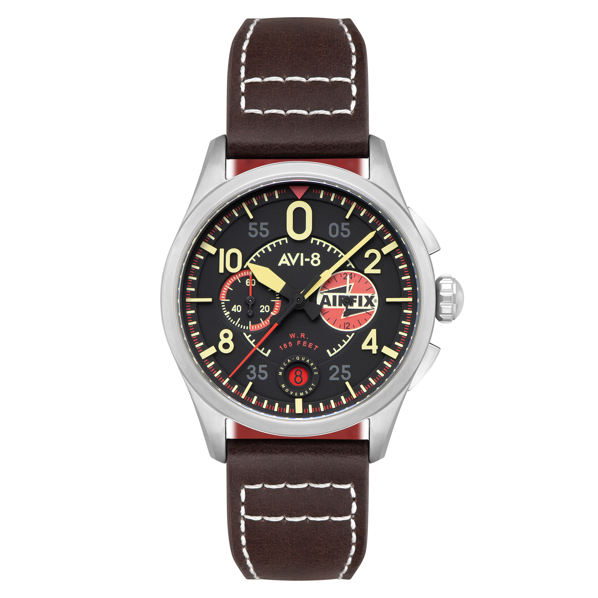 AVI-8 Lock Chronograph Airfix Edition Raven Black