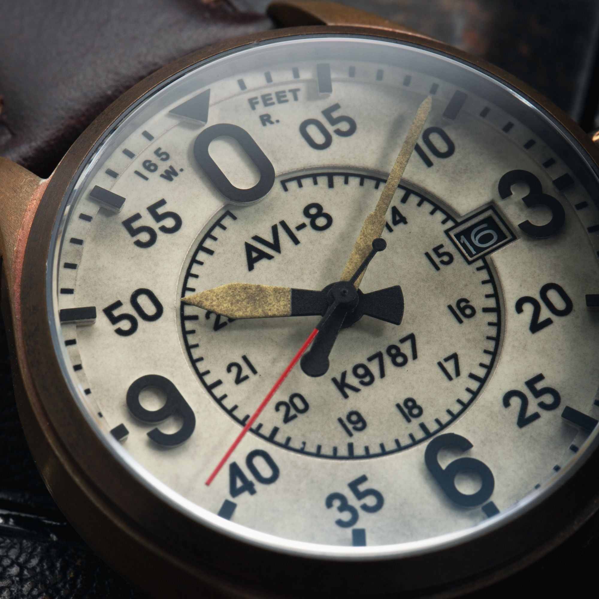 AVI-8 Smith Automatic Oxidized Bronze