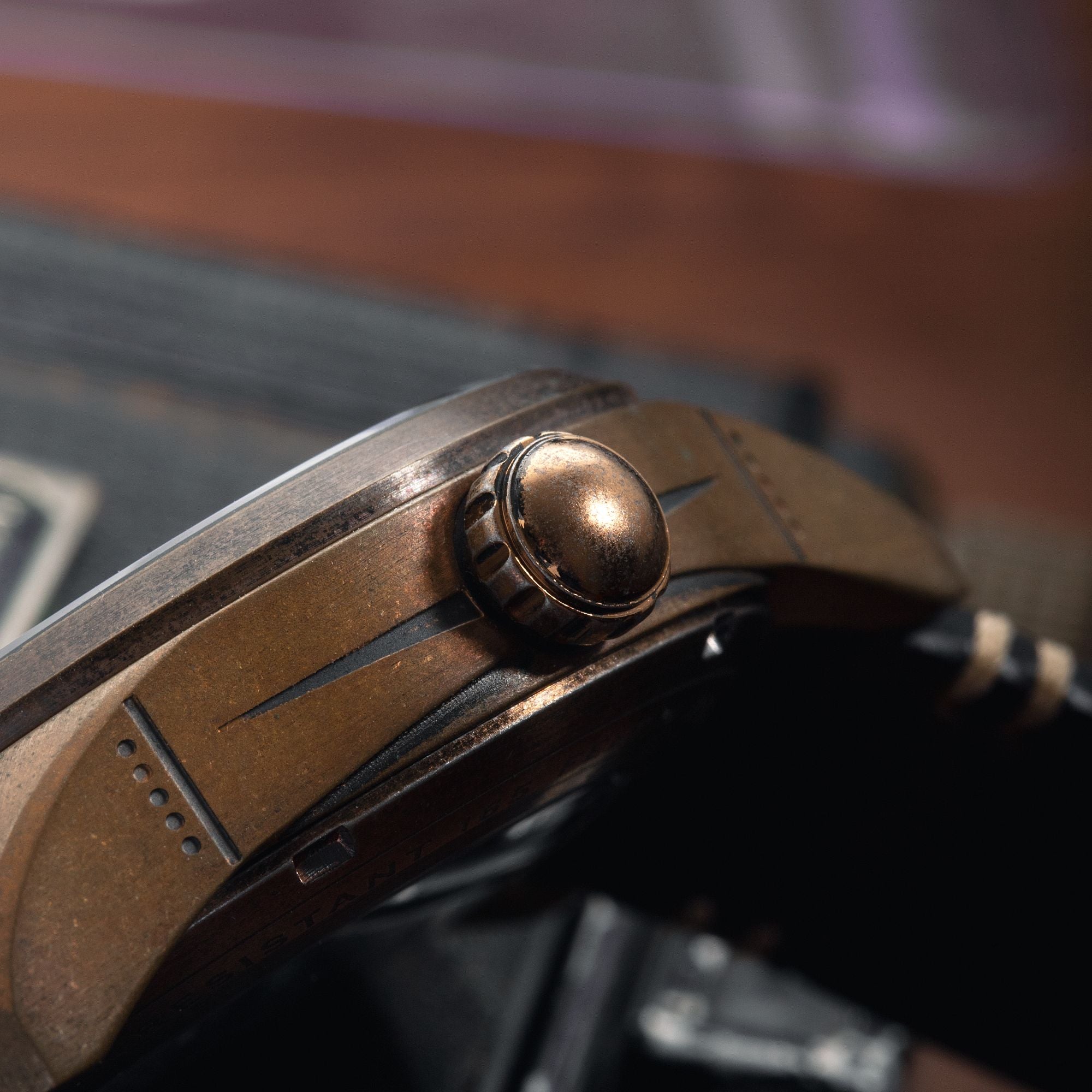 AVI-8 Smith Automatic Oxidized Bronze