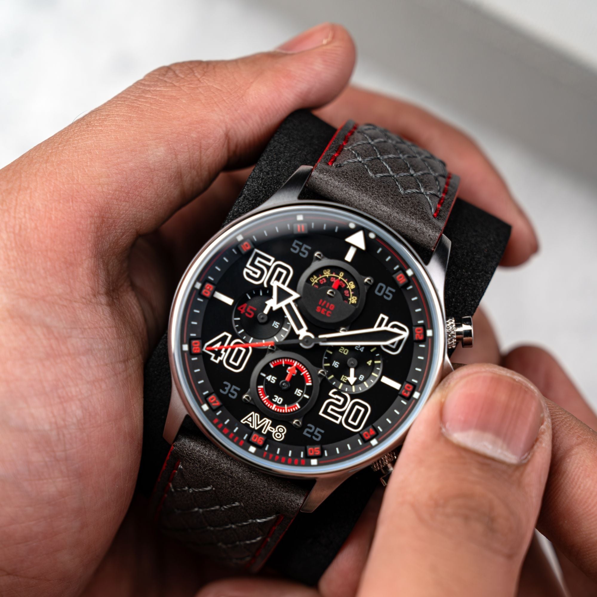 AVI-8 Coningham Chronograph Rose