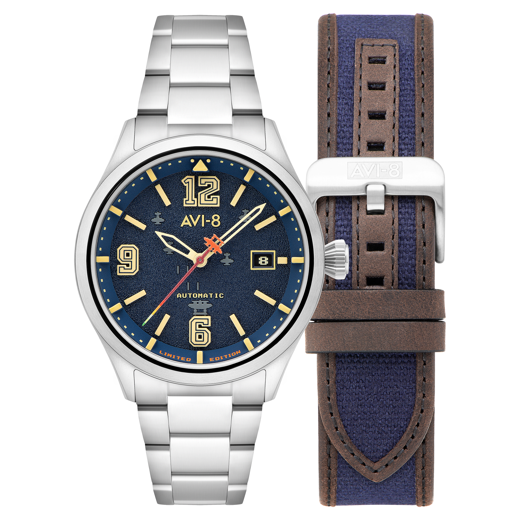 AVI-8 Flyboy Capcom 1942 Automatic Blue Ace Av 4104 11