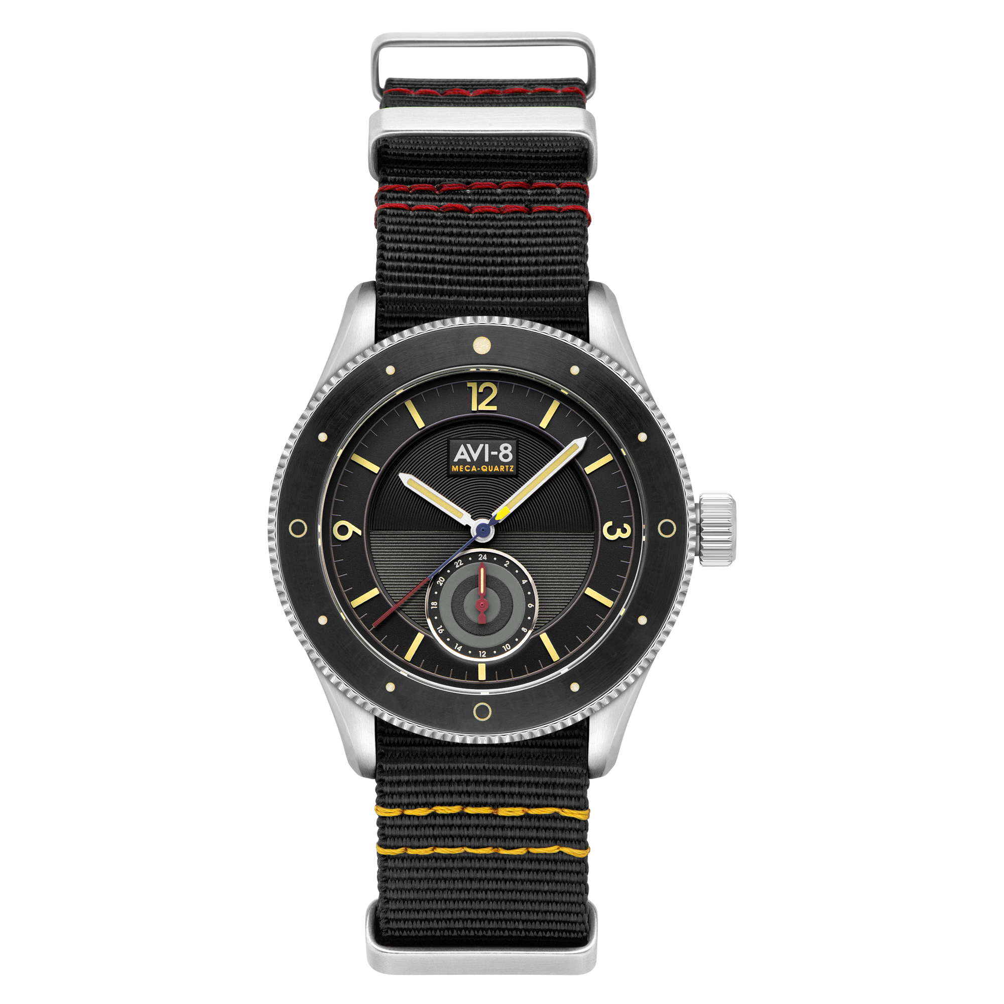 AVI-8 Airmaster Sector Meca-Quartz Raven Black