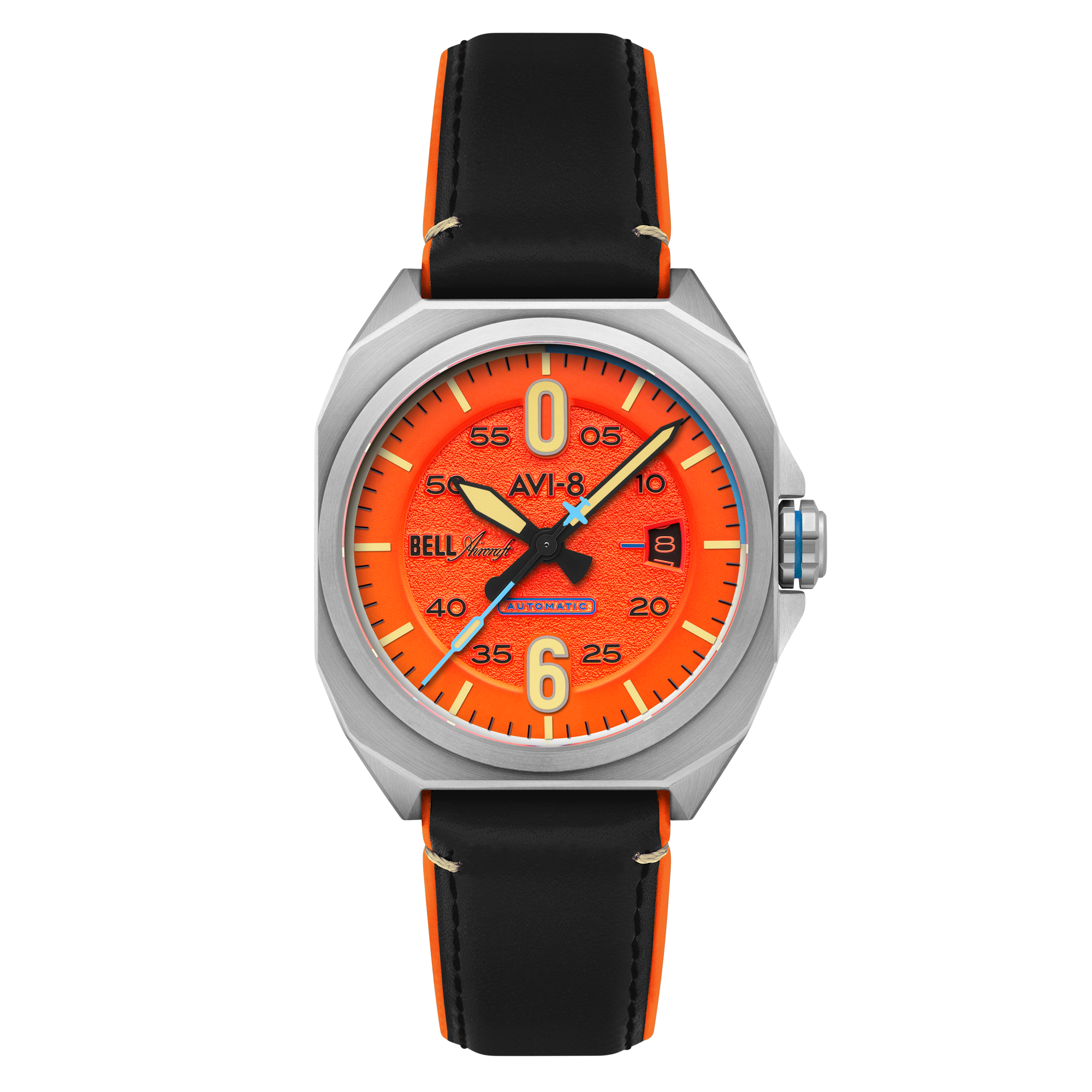 AVI-8 Machbuster Automatic Retro Orange