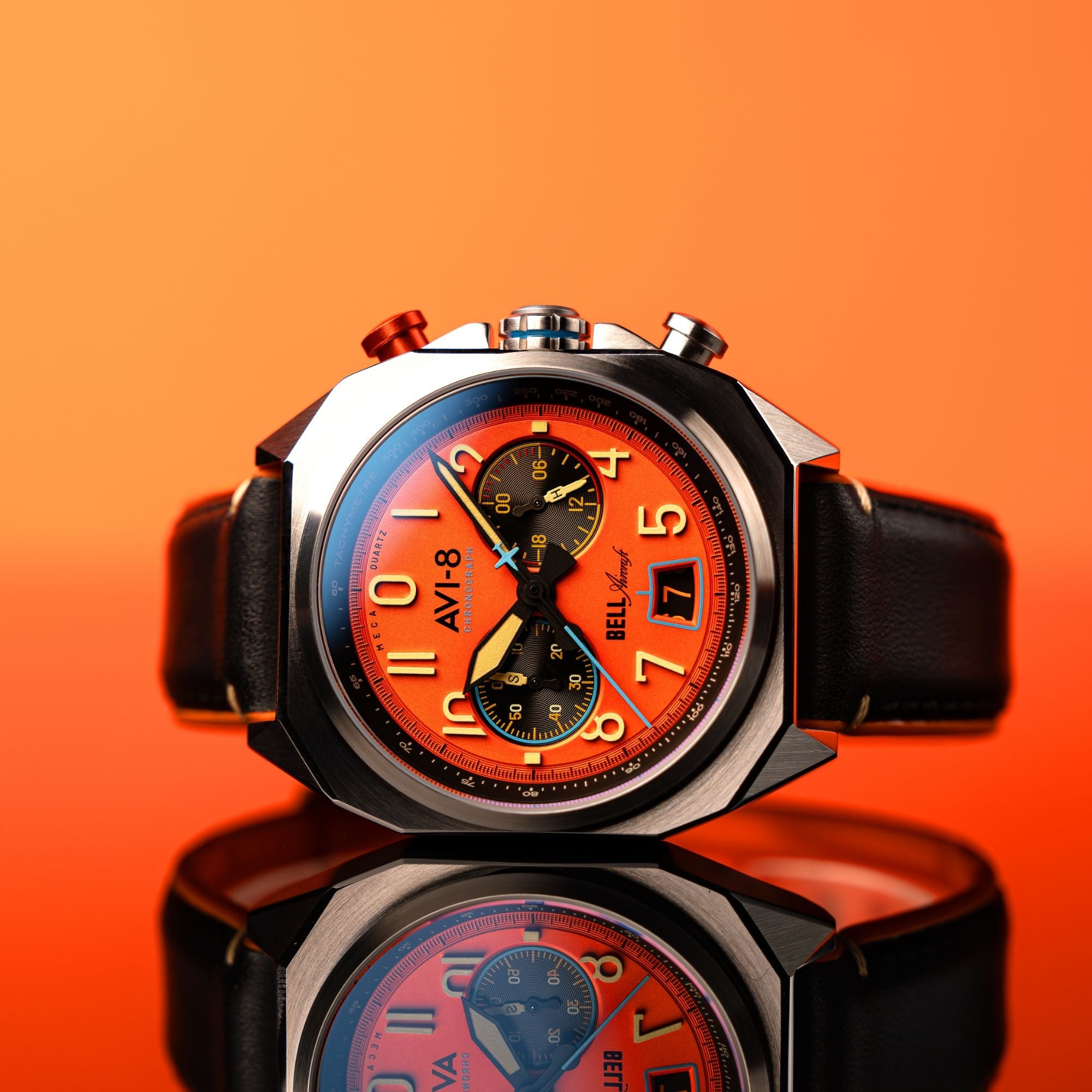 AVI-8 Machbuster Chronograph Rusty Orange