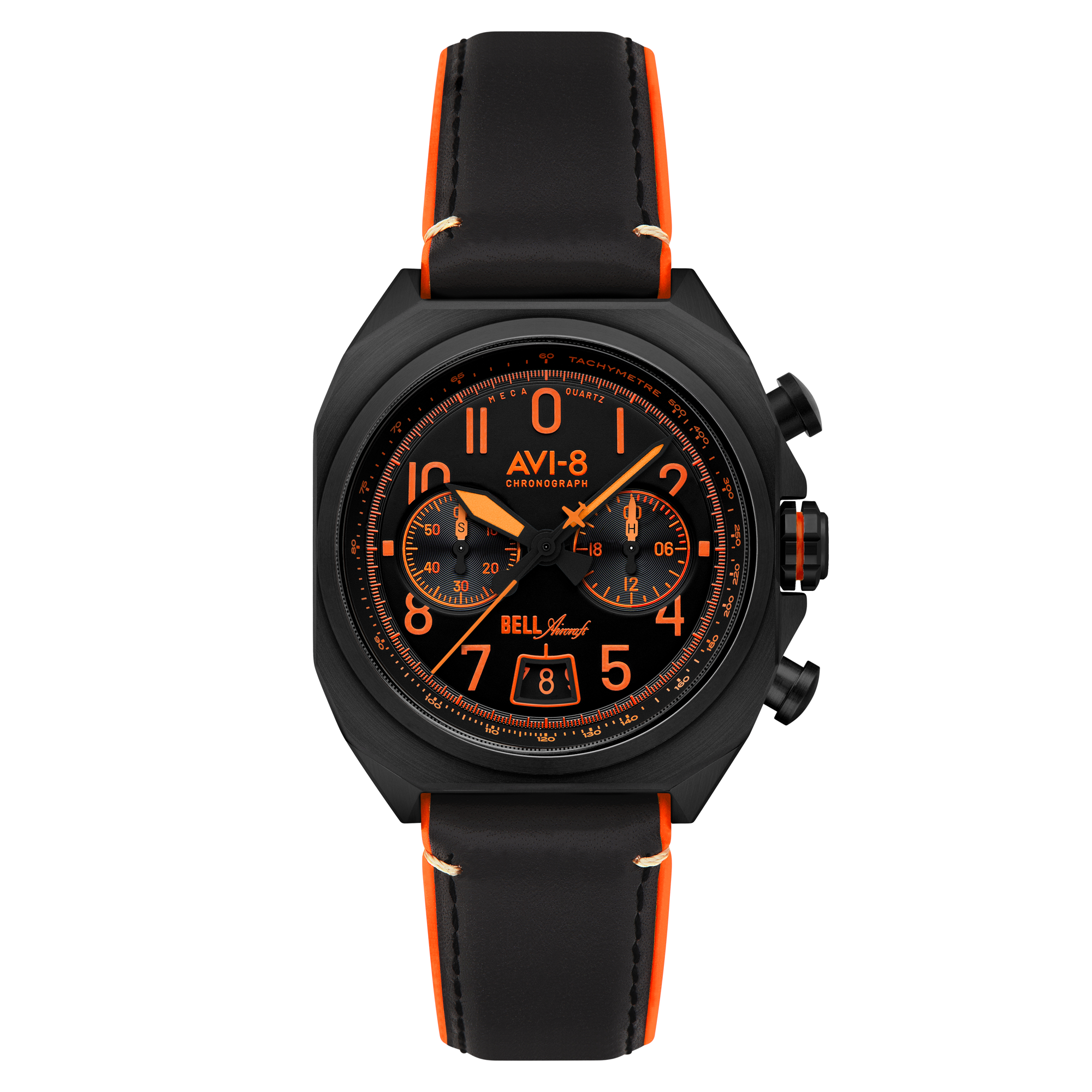 AVI-8 Machbuster Chronograph Super Sonic Black