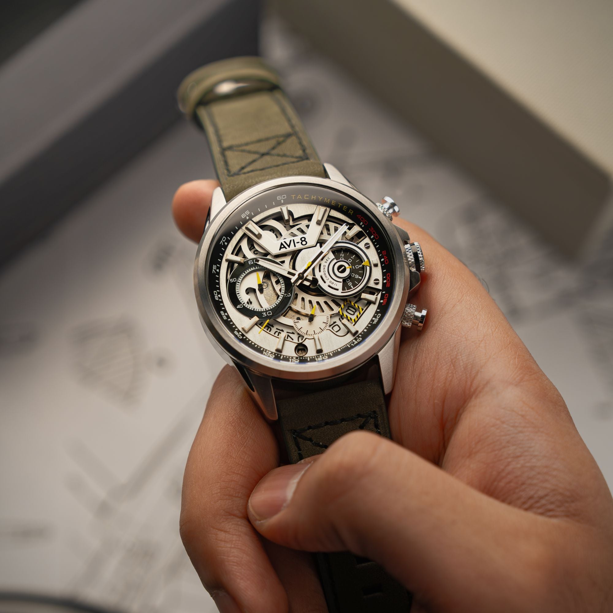 AVI-8 Matador Chronograph Storm Grey
