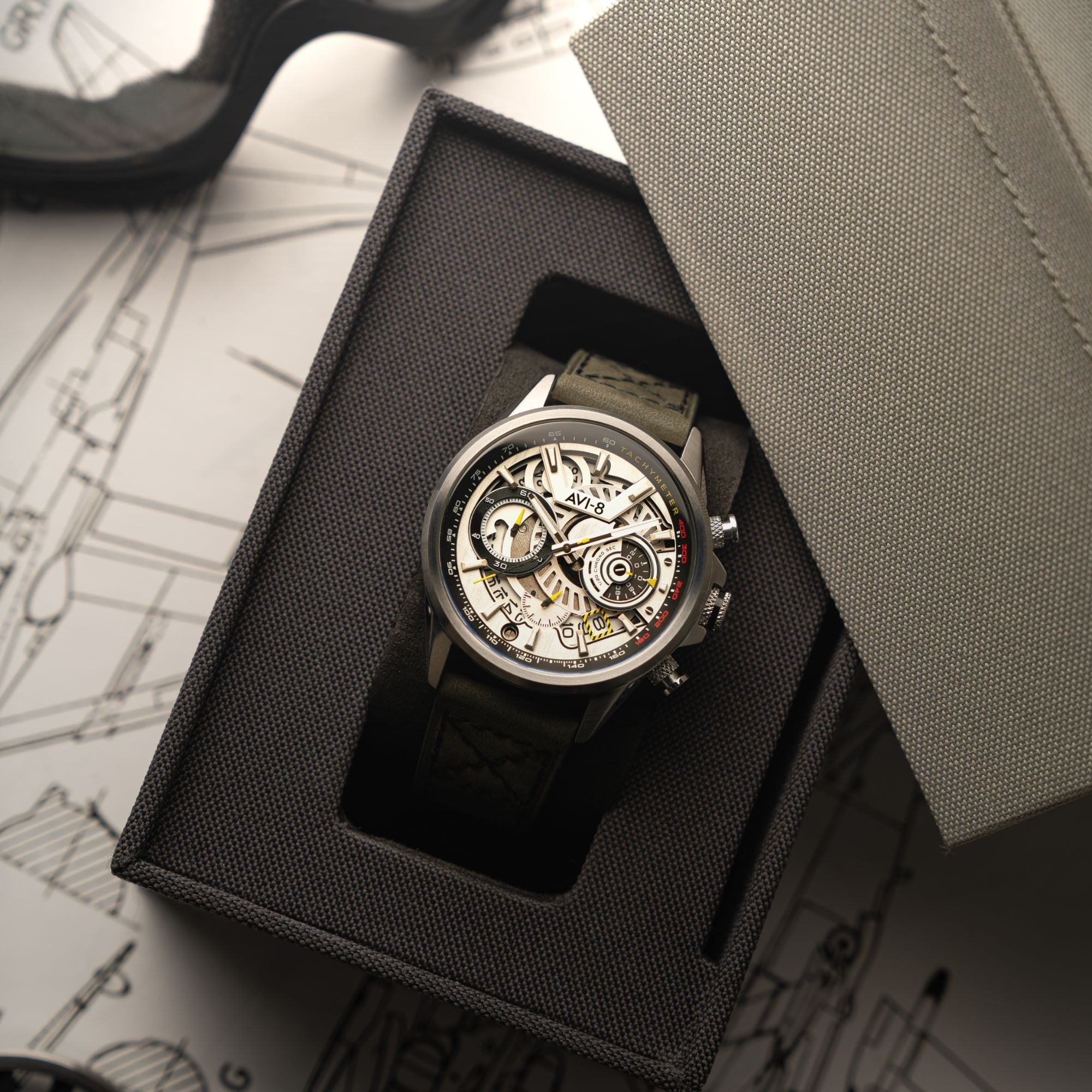 AVI-8 Matador Chronograph Storm Grey
