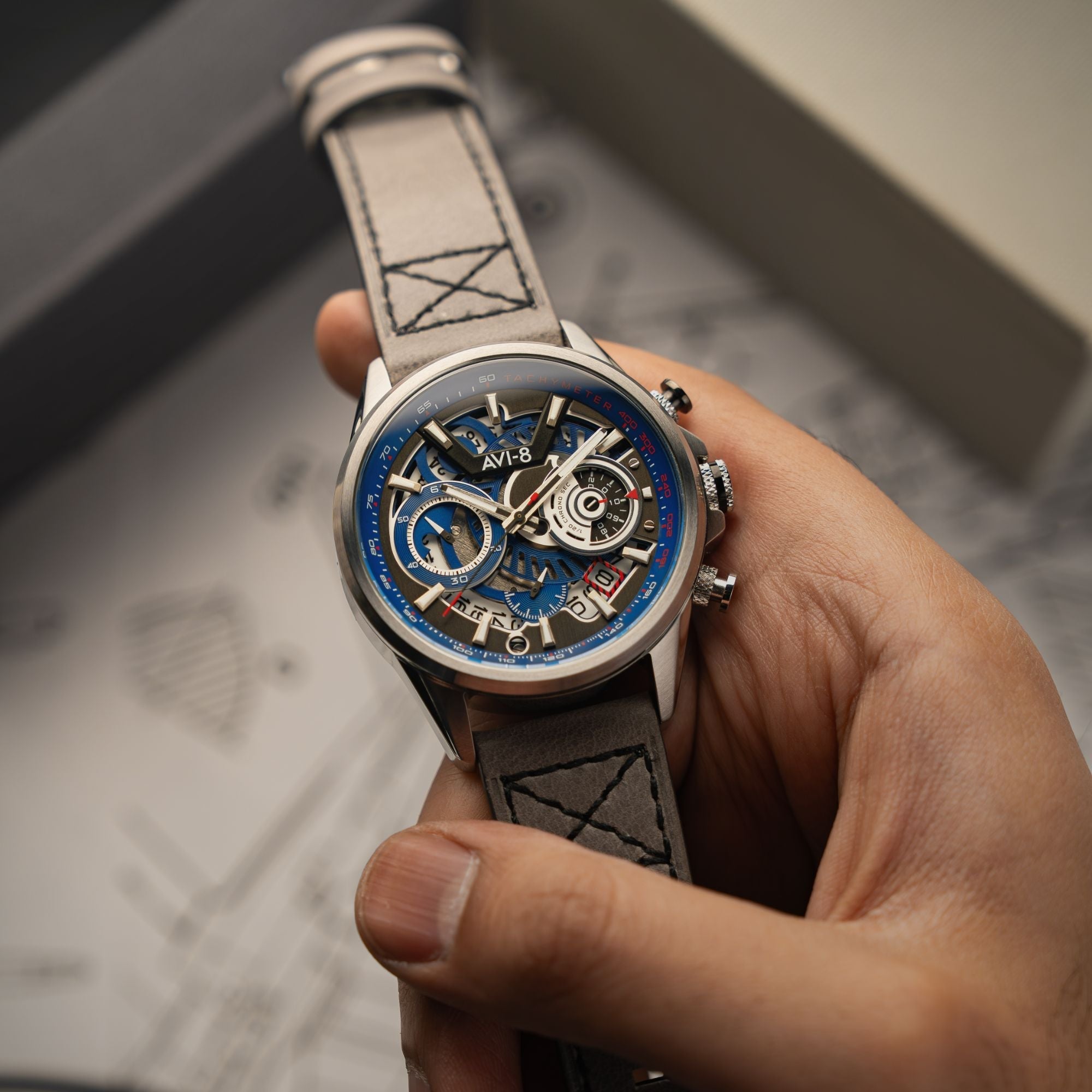 AVI-8 Matador Chronograph Slate Blue