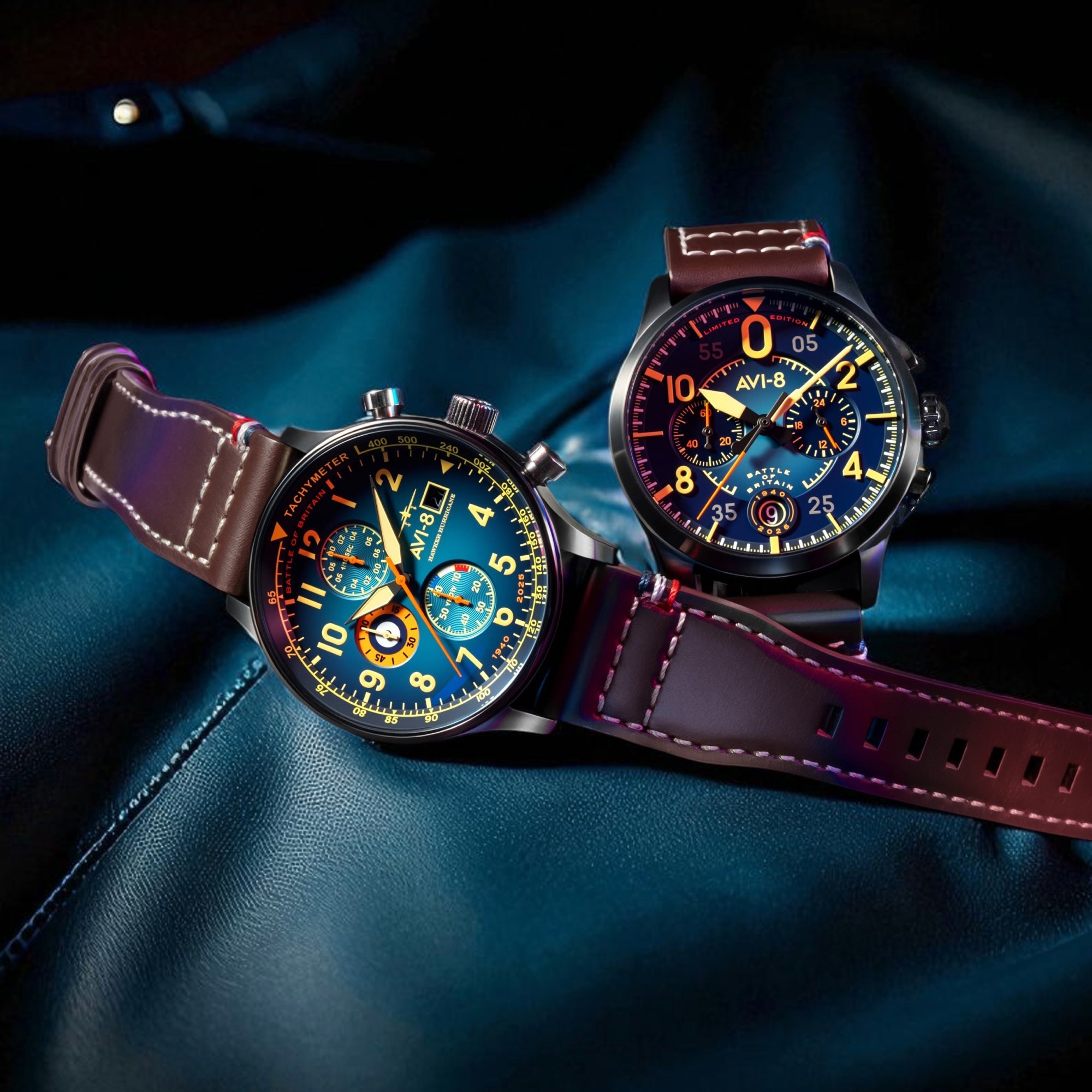 AVI-8 Battle Of Britain 85Th Limited Edition Hawker Hurricane And Spitfire Set