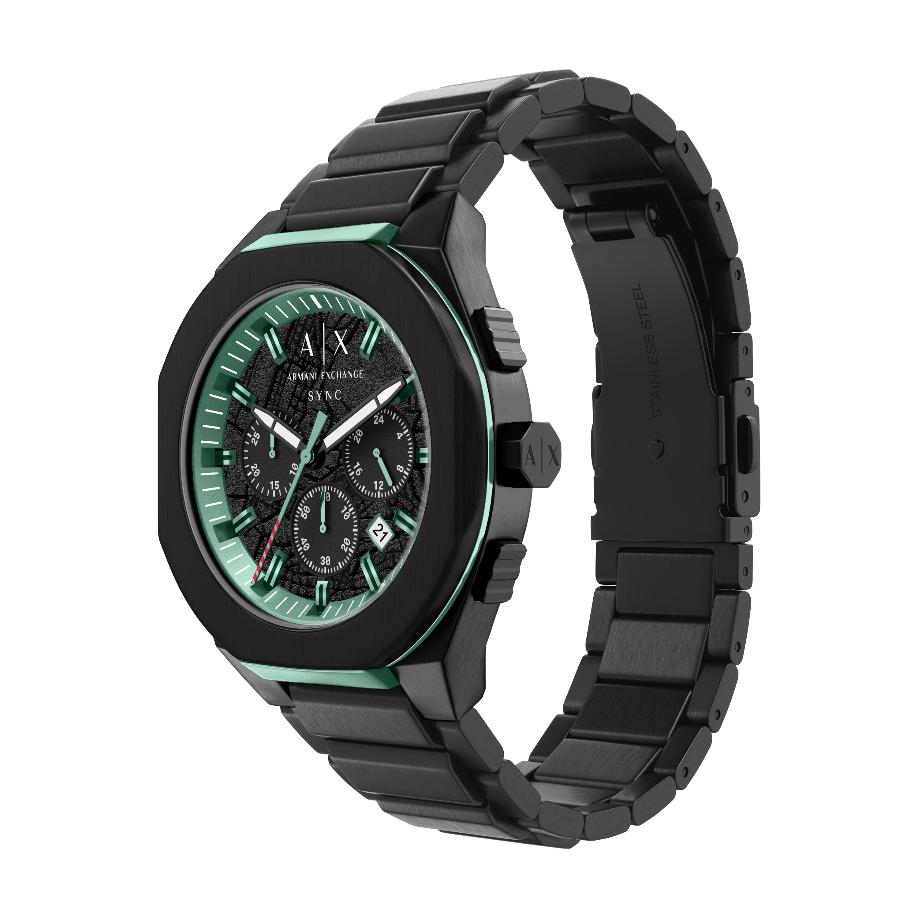 Armani Exchange Sync Chronograph 44mm Men's Watch AX4294