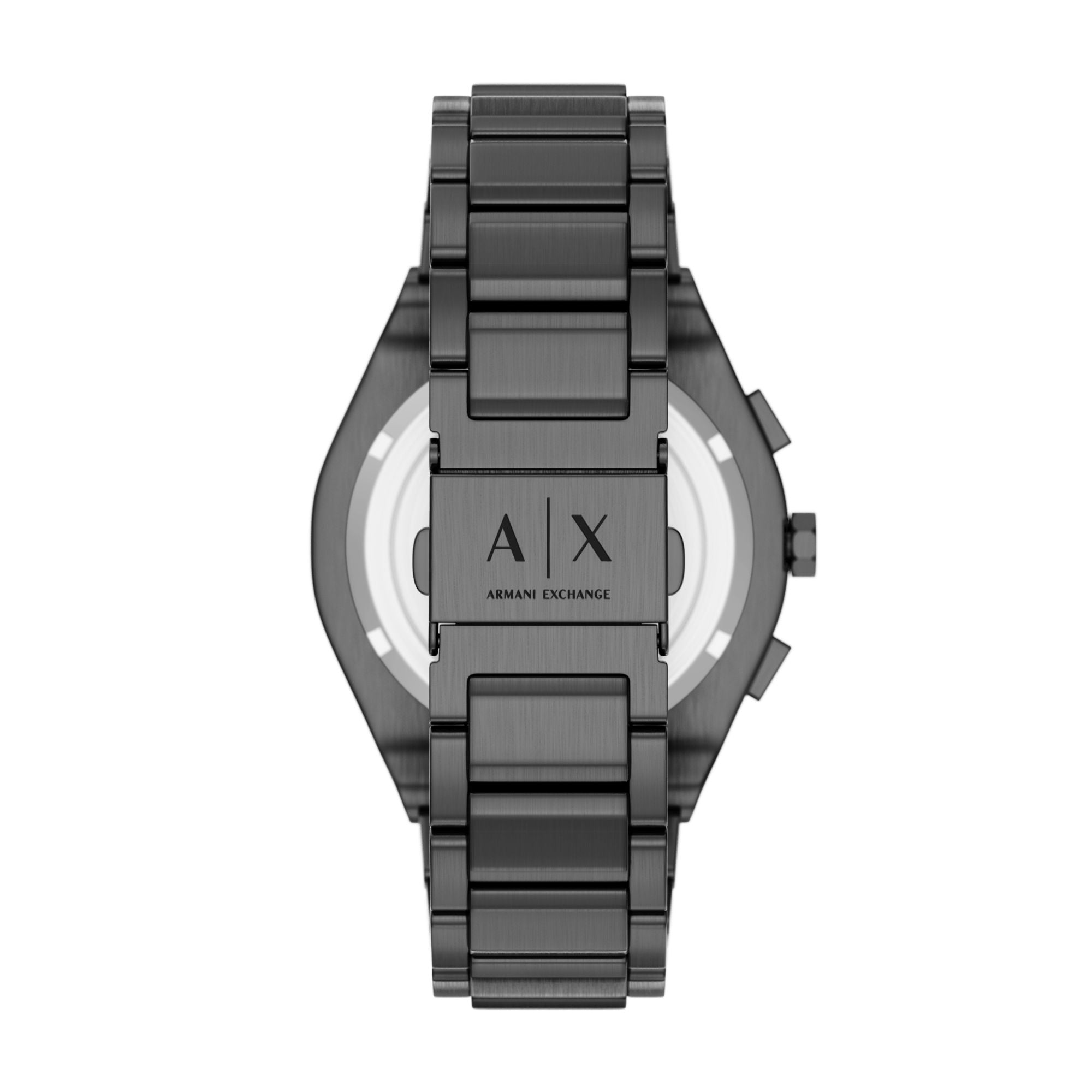 Armani Exchange Chronograph Gunmetal Dial and Steel Bracelet 42mm Men's Watch | AX4296