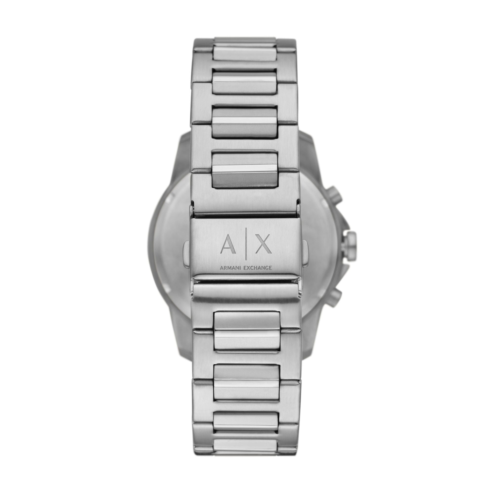 Armani Exchange Chronograph Silver Dial and Steel Bracelet 44mm Men's Watch | AX7176SET
