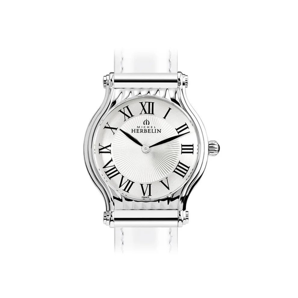 HERBELIN Antares Silver Dial Interchangeable Stainless Steel Women’s Watch | H.17447/08