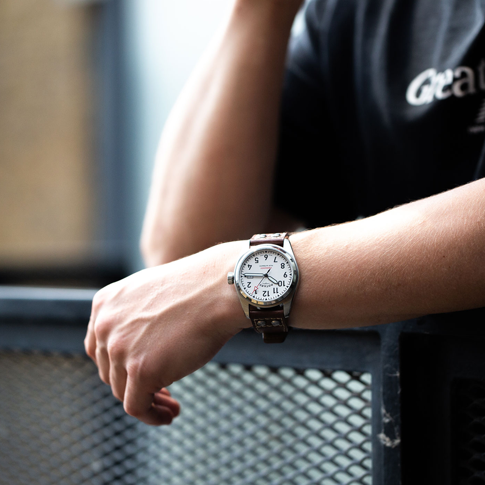 Rotary RW 1895 Pilot Automatic Watch | GS05470/18