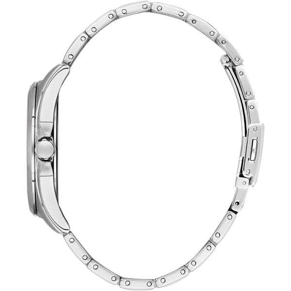 Bigotti Silver Dial Calendar Stainless Steel Men’s Watch | BG.1.10476-1