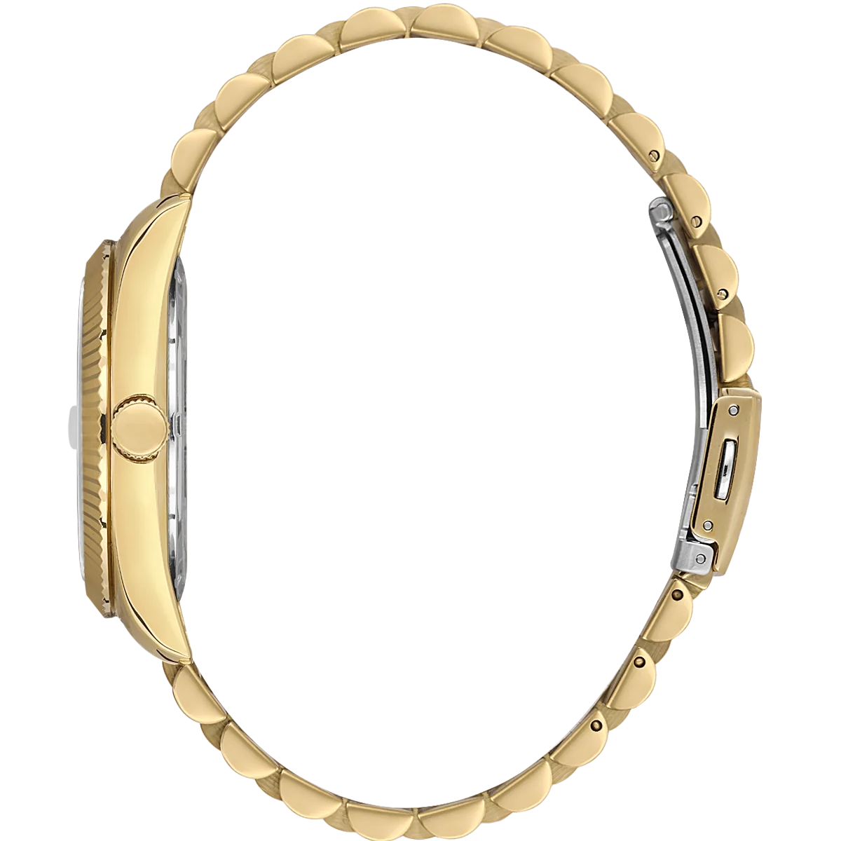 Bigotti Rose Gold Champ Dial Calendar Luminescent Hands Watch | BG.1.10556-4