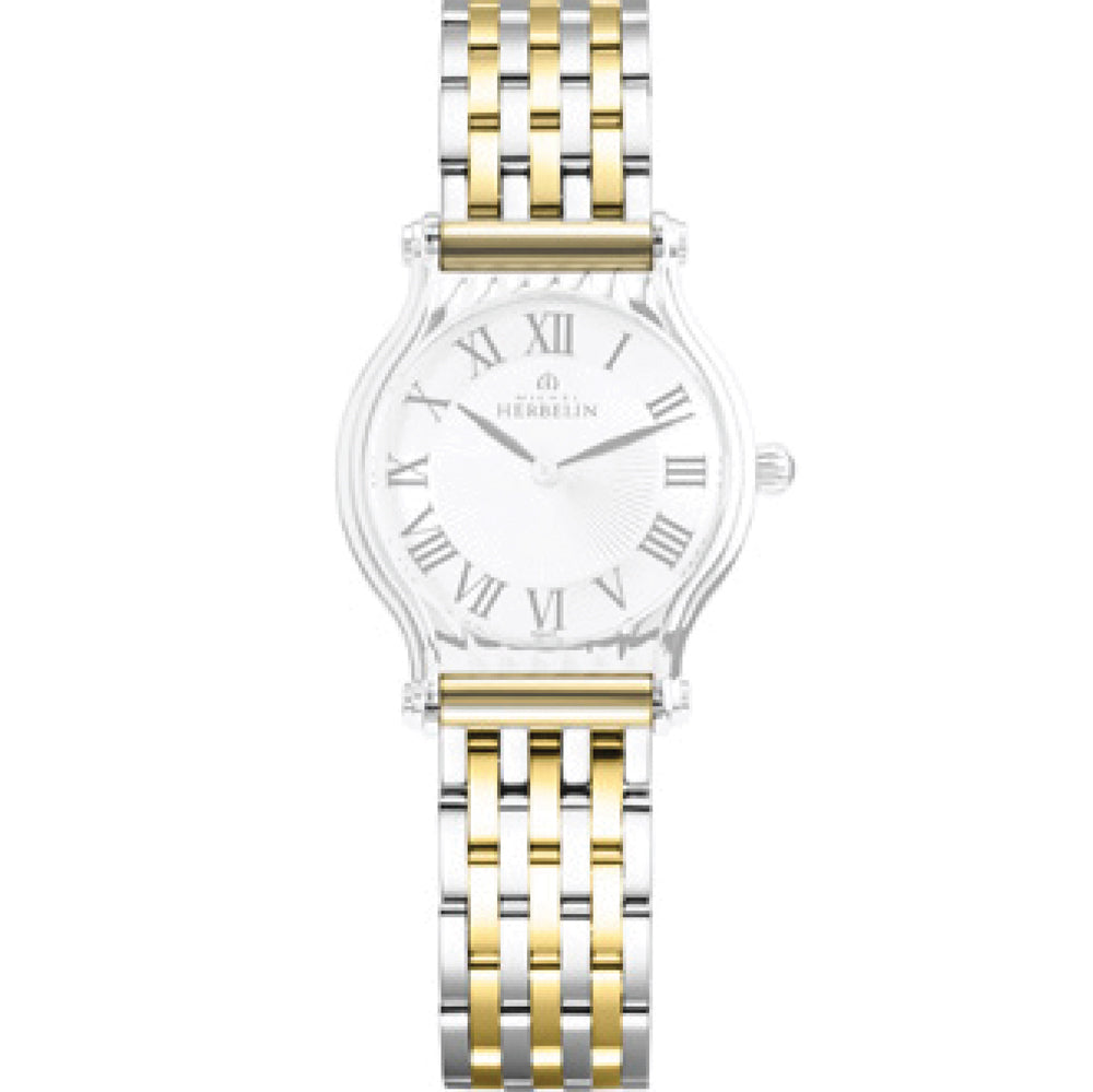 Herbelin Antares Gold PVD Stainless Steel Bracelet Strap for Women’s Watch | BRAC.17048/T