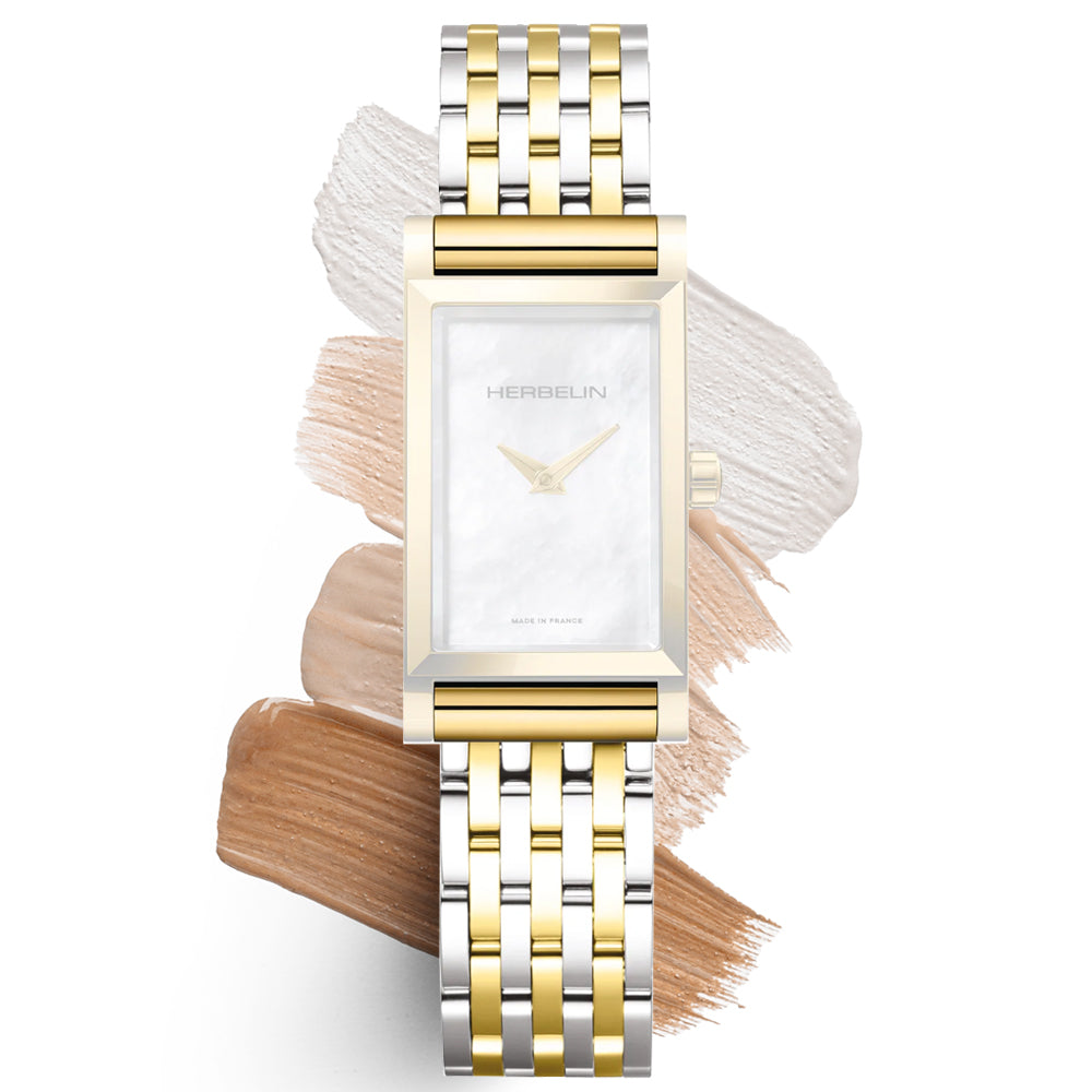 HERBELIN Antarès - Bracelet for Women - Two Tone Gold PVD | BRAC.17048/T