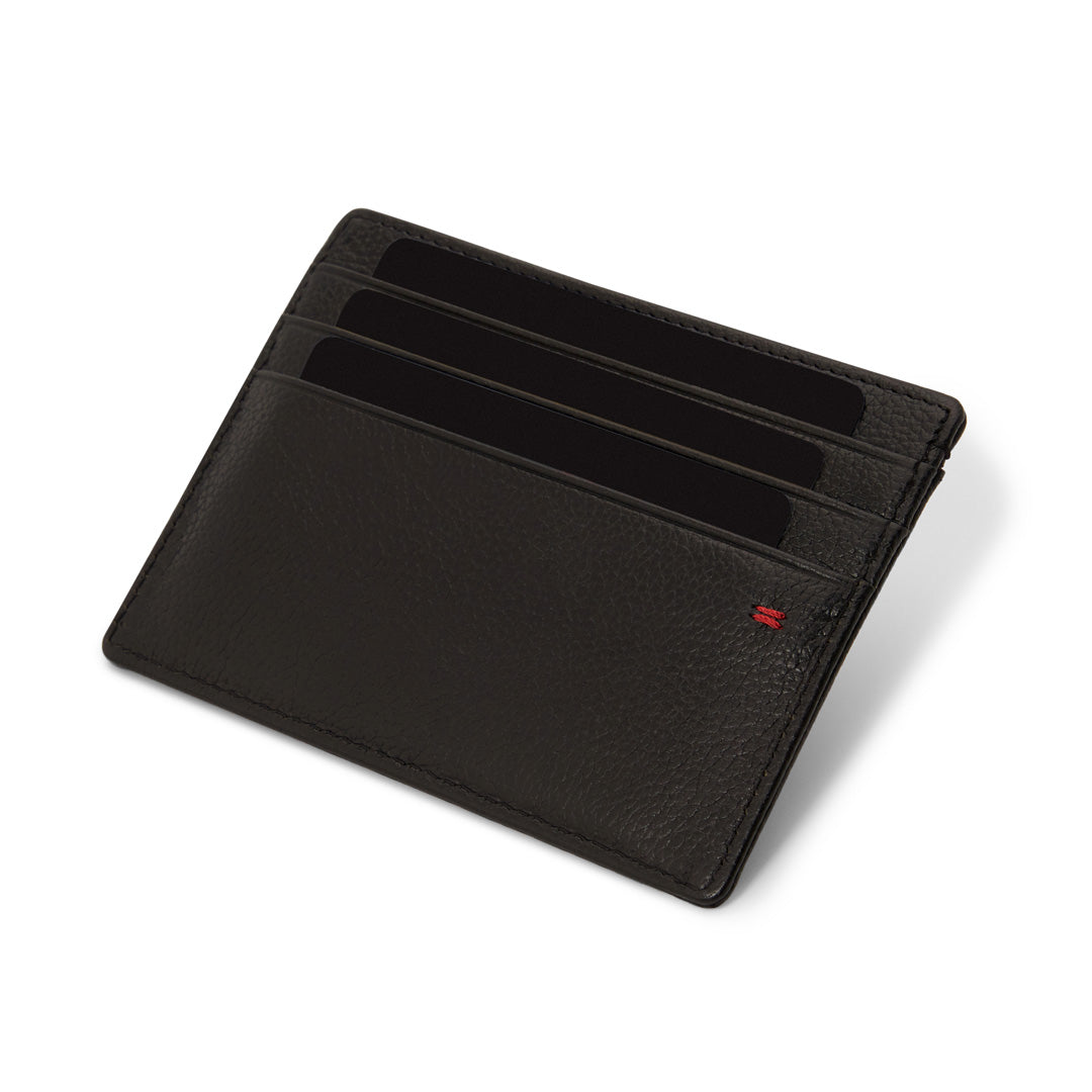 Sheaffer Glossy Black 300 Ballpoint Pen with Gold Trims and Credit Card Holder Gift Set| G2932551-2