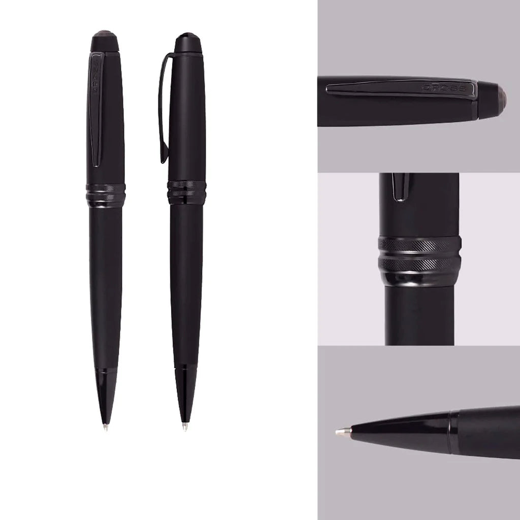 CROSS Bailey Matte Black Lacquer Ballpoint Pen | AT0452-19