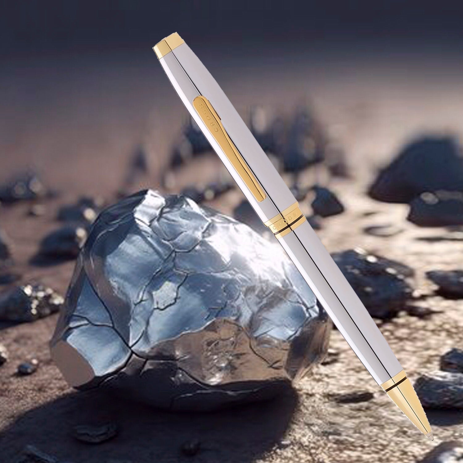 CROSS Coventry Polished Chrome GT Ballpoint Pen | AT0662G-2