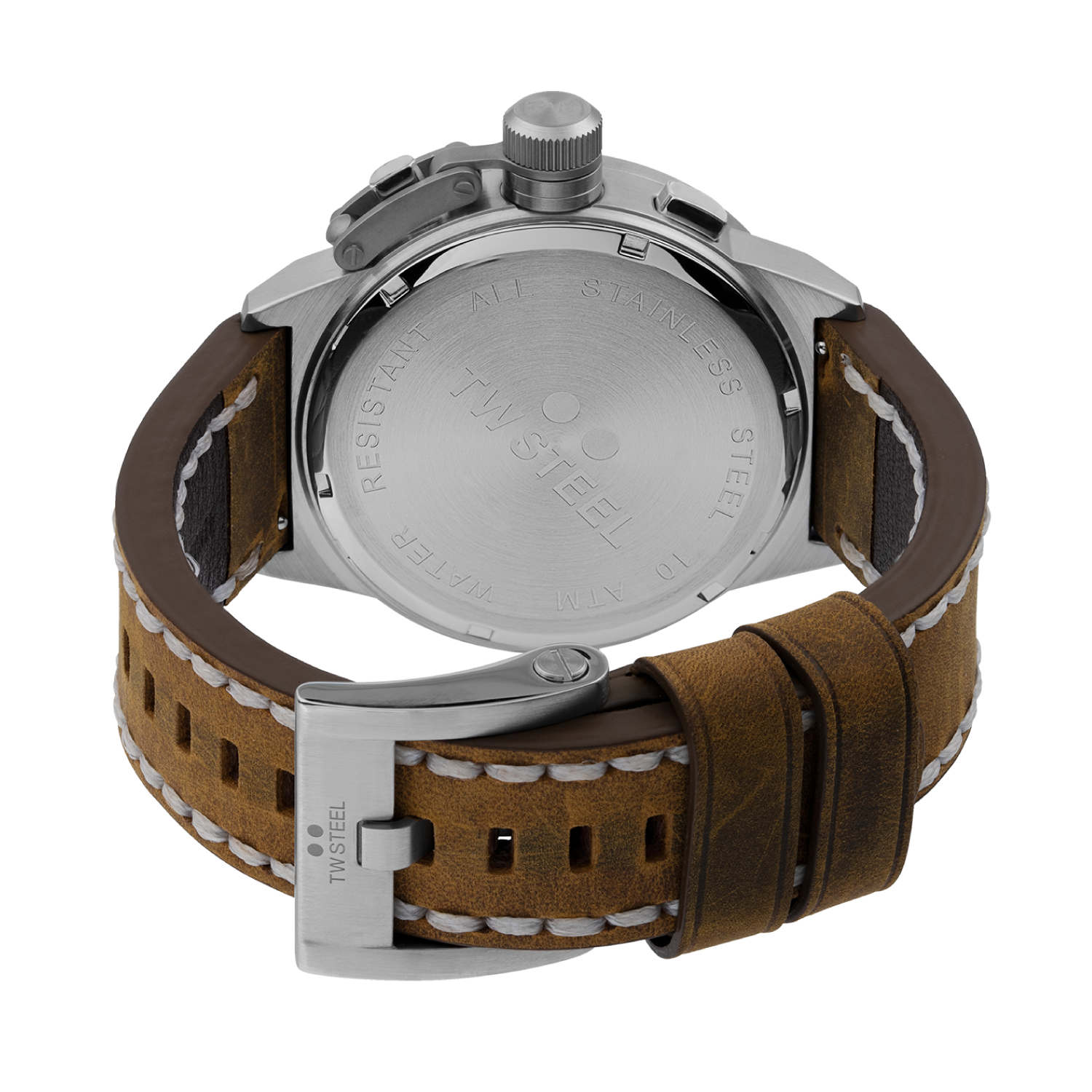 TW Steel Canteen Tan Leather Men's Watch | CS104