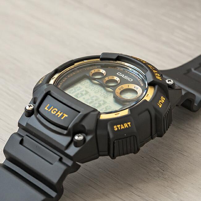 CASIO Standard Vibration Alarm Digital Resin Men's Watch | W-735H-1A2VDF