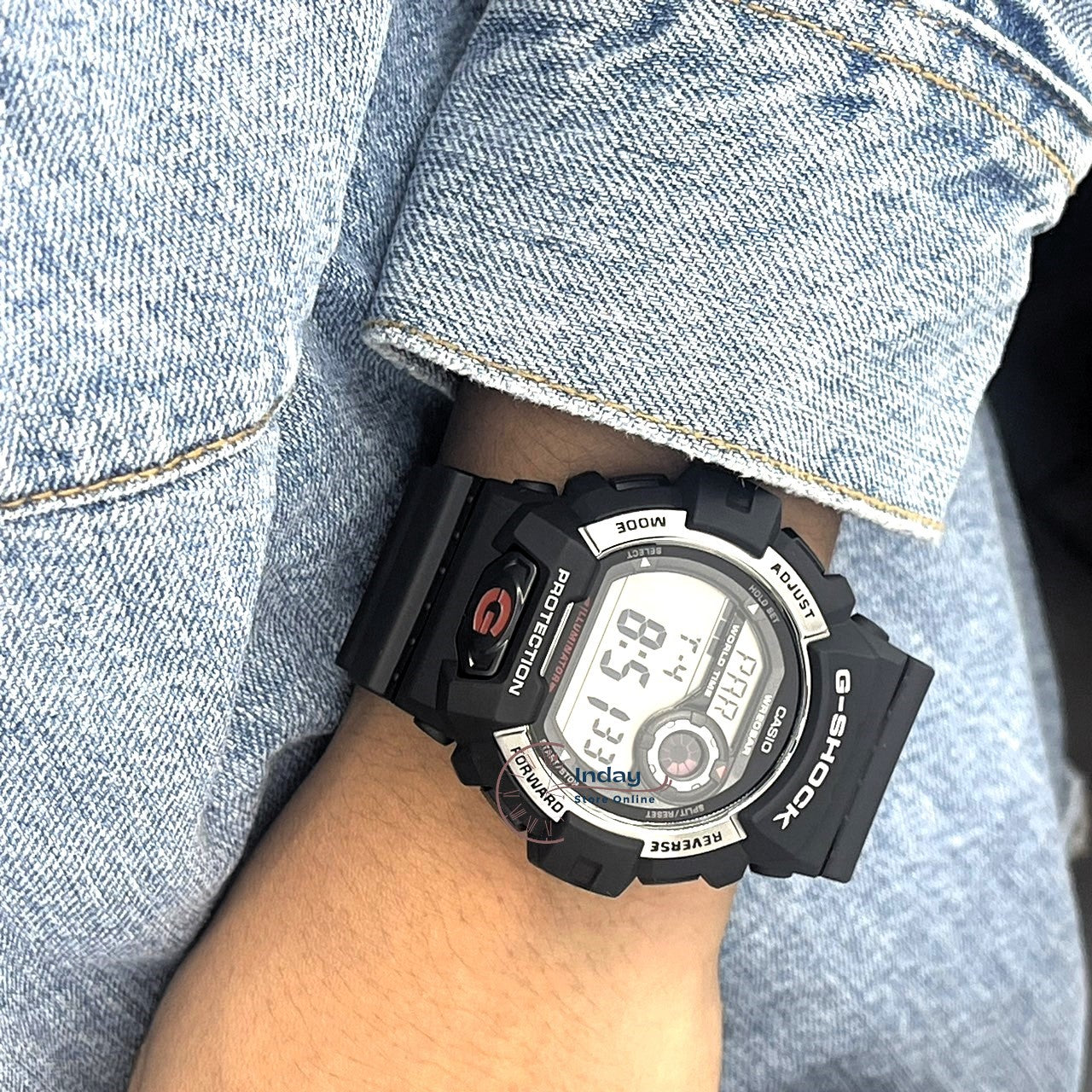 Casio G-Shock Resin Band Shock Resistant Mineral Glass Men's Watch | G-8900S-1DR