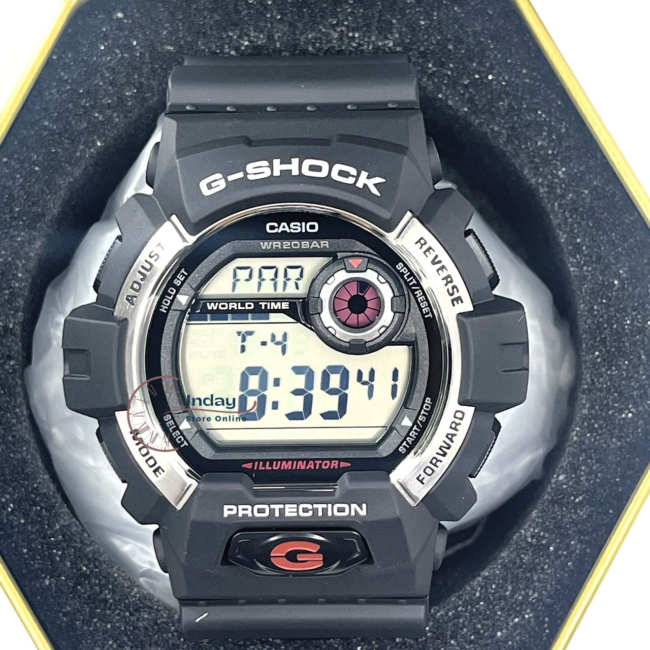 Casio G-Shock Resin Band Shock Resistant Mineral Glass Men's Watch | G-8900S-1DR