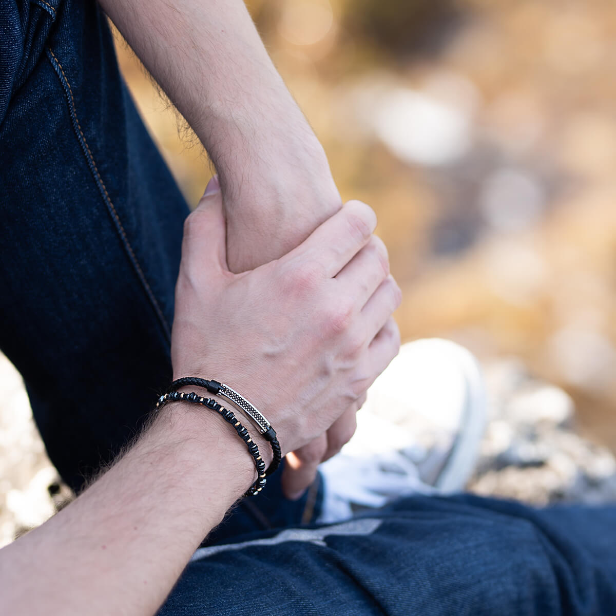 ZEADES CONAKRY Black Bracelet | ZMB02674