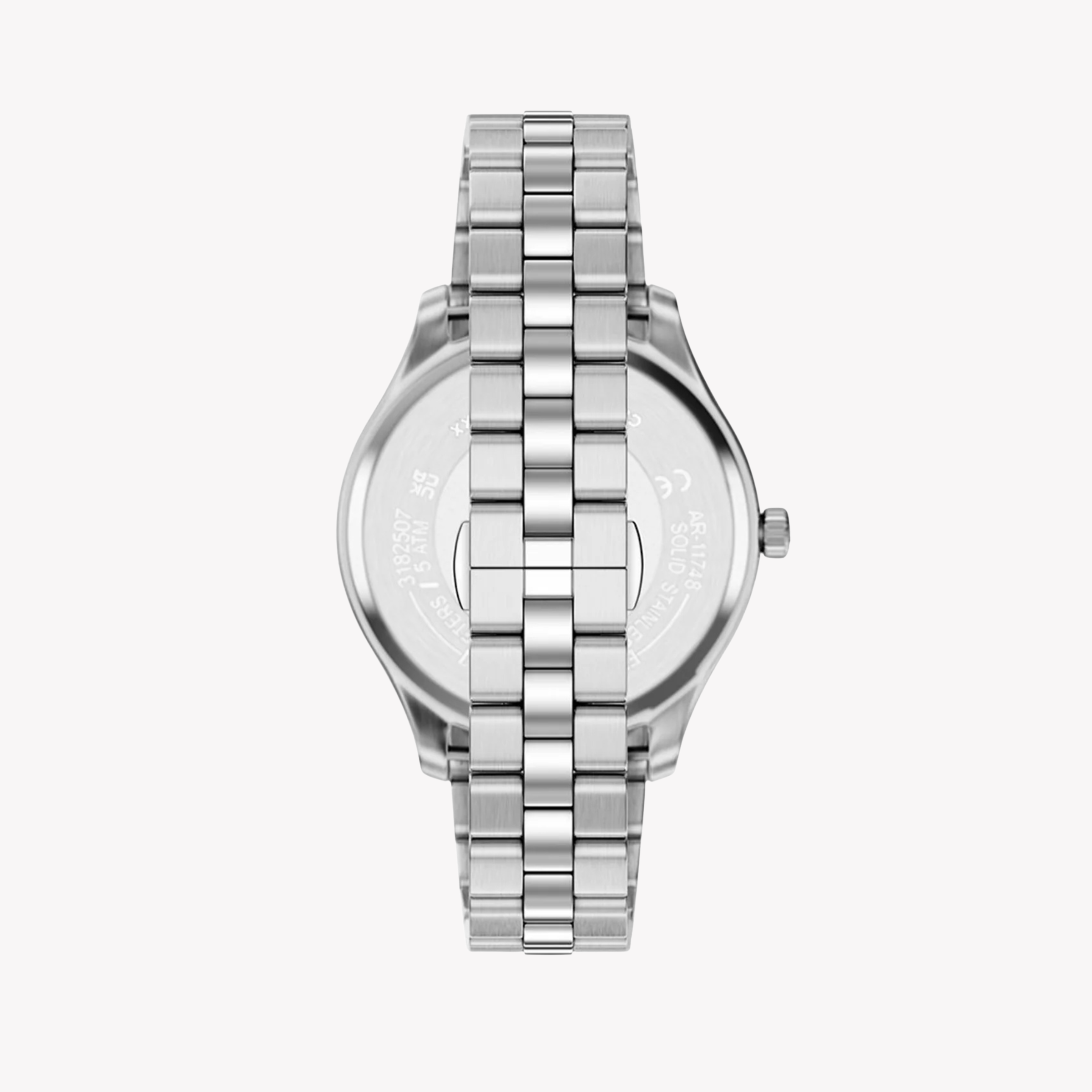 Emporio Armani Dario Blue Dial and Silver Steel Bracelet 41mm Men's Watch | AR11748