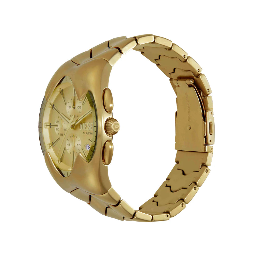 Diesel Mercurial Chronograph Gold-Tone Stainless Steel Men's Watch | DZ4681