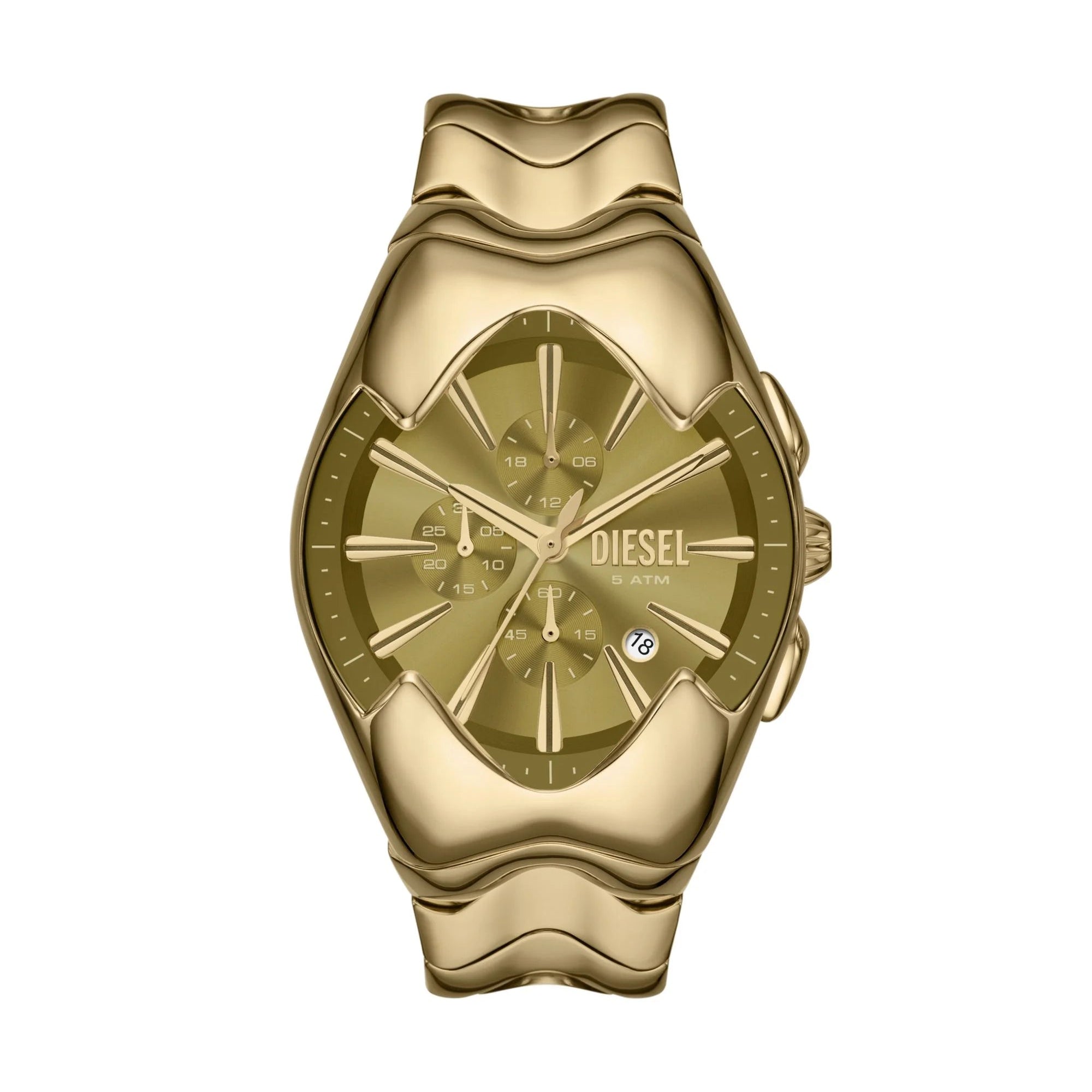 Diesel Mercurial Chronograph Gold-Tone Stainless Steel Men's Watch | DZ4681