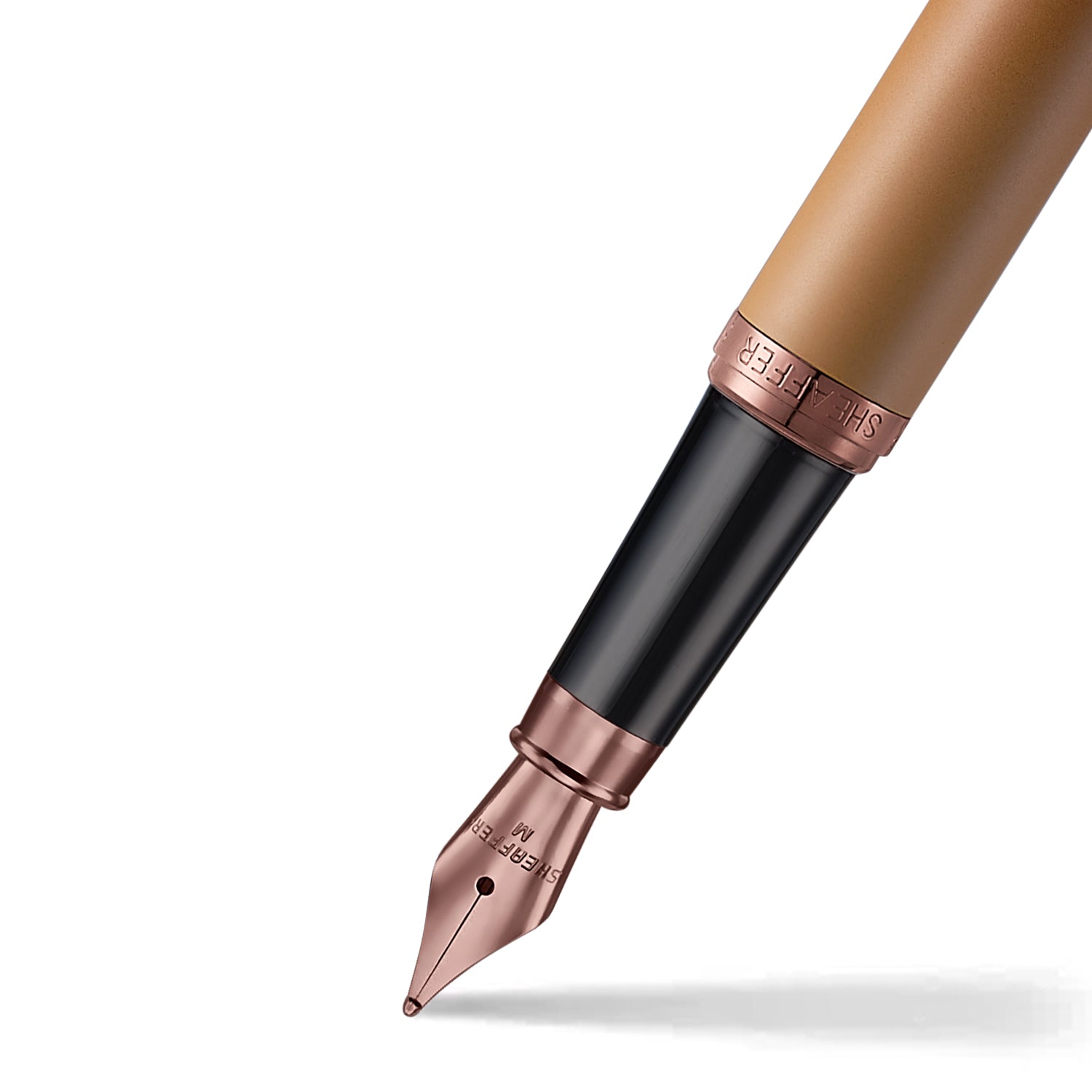 Sheaffer VFM 9428 Coffee Edition Matt Brown Fountain Pen with Regal Brown PVD Trims | E0942853