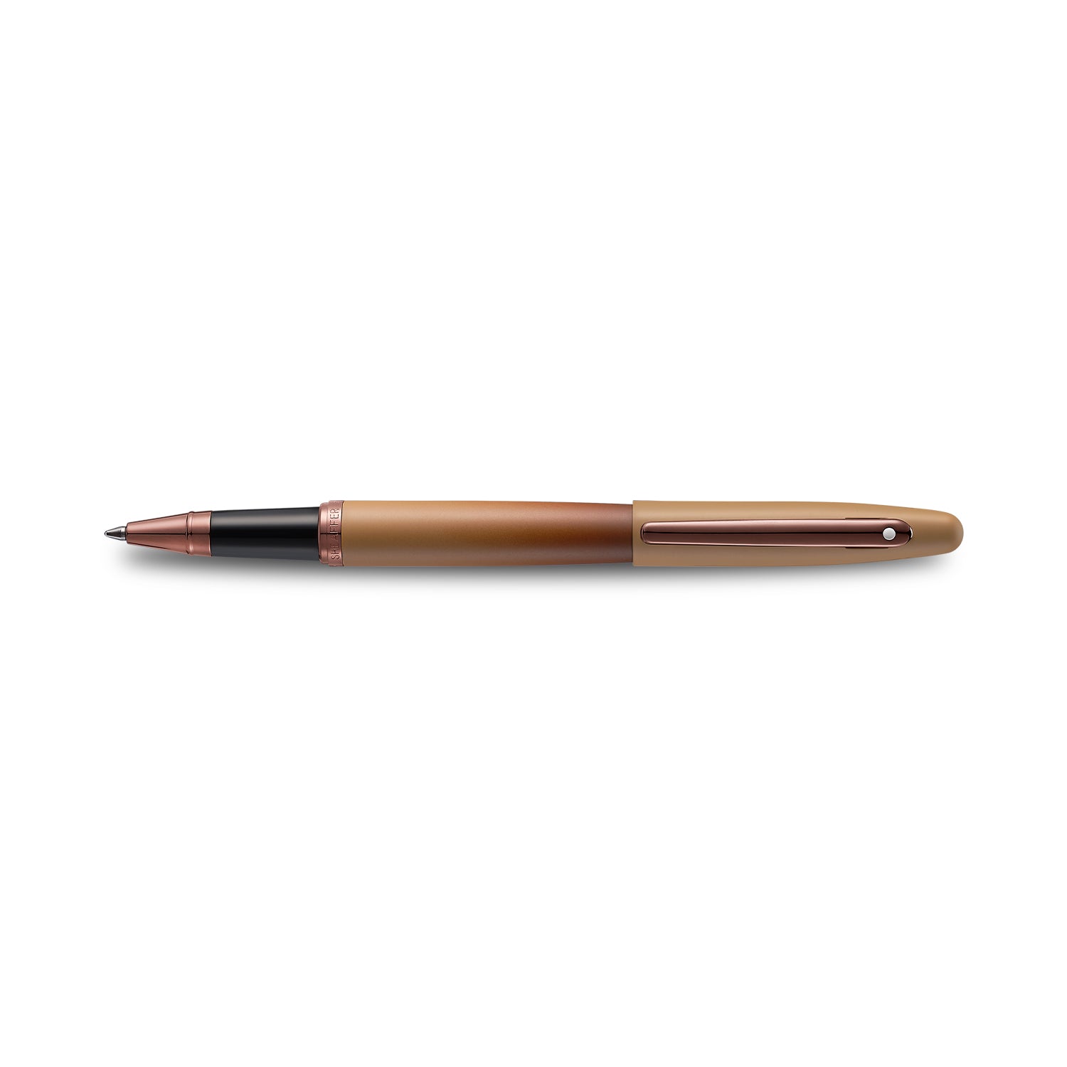 Sheaffer VFM 9428 Coffee Edition Matt Brown Rollerball Pen with Regal Brown PVD Trims | E1942851